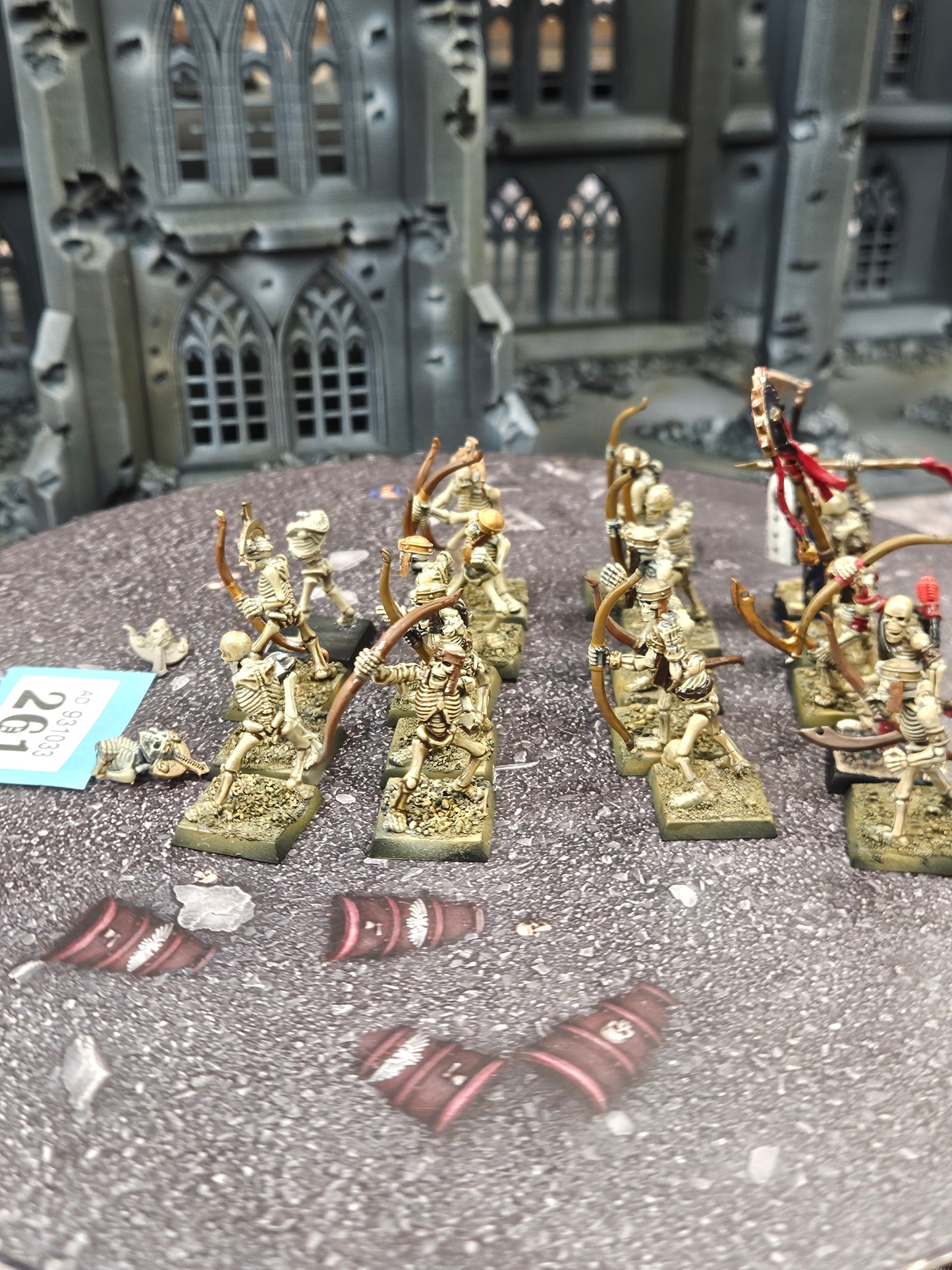 19x Skeleton Warriors / Archers #261 Tomb Kings Old World Fantasy Warhammer 40k