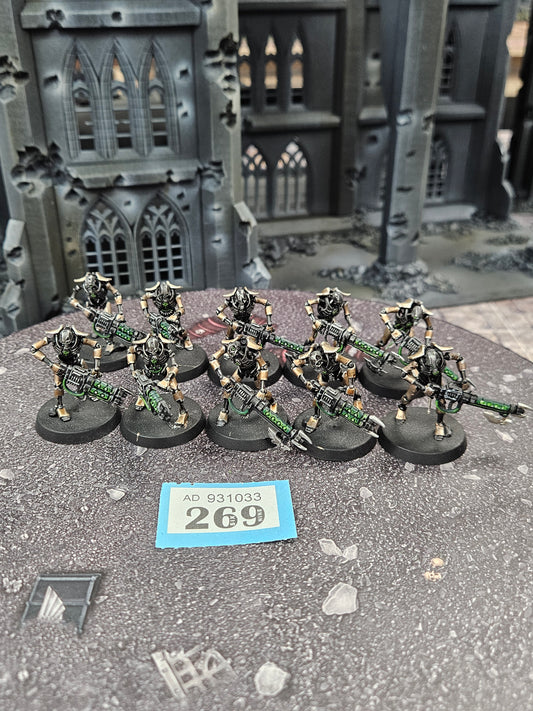 10x Necron Warriors #269 Necrons Warhammer 40k