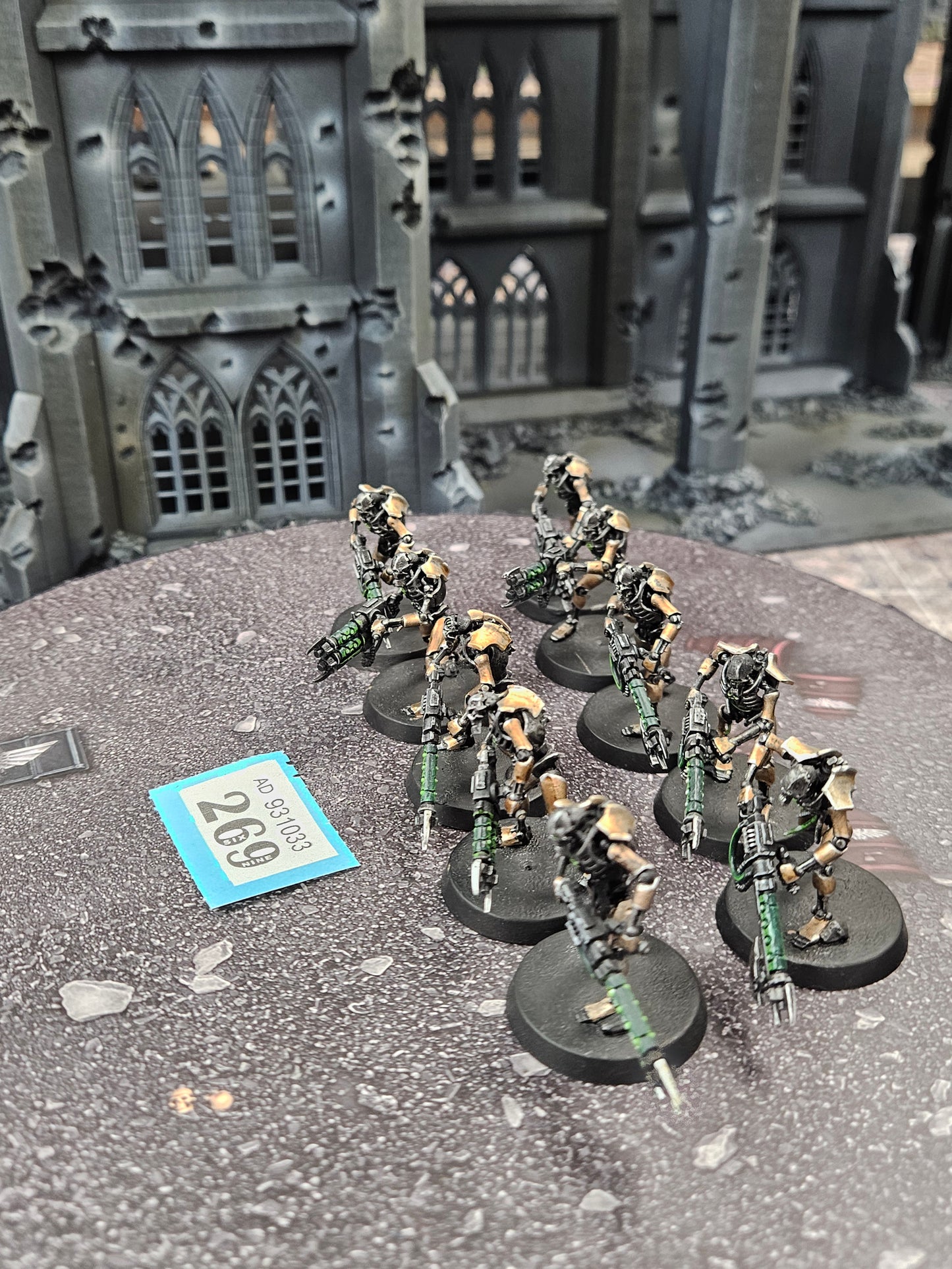 10x Necron Warriors #269 Necrons Warhammer 40k