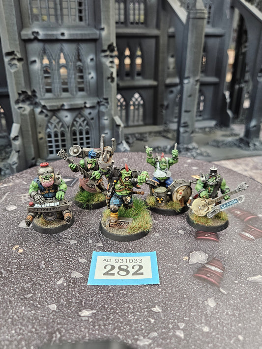 5x Kustom Ork Band #282 Well Painted Orks Warhammer 40k