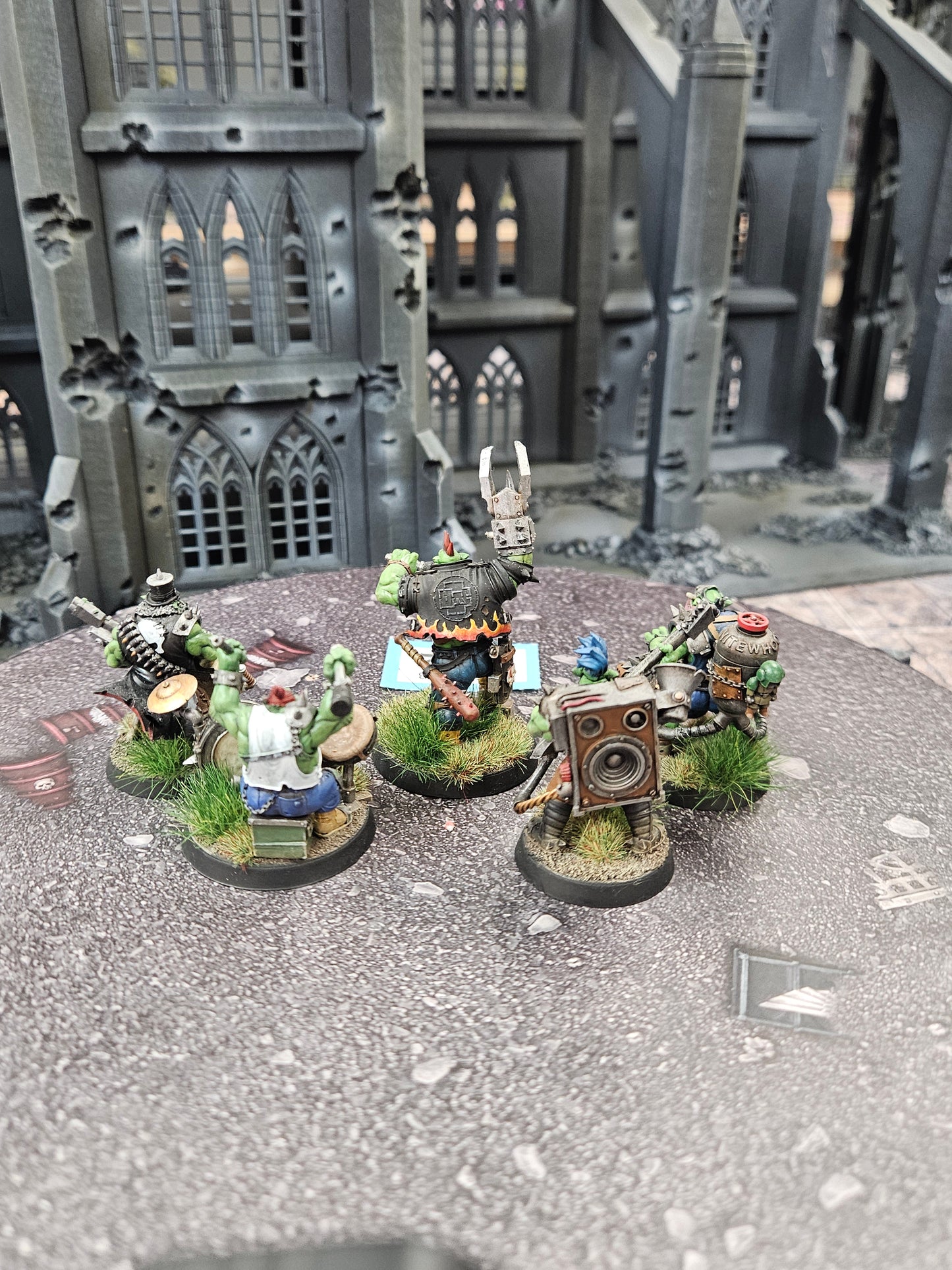 5x Kustom Ork Band #282 Well Painted Orks Warhammer 40k