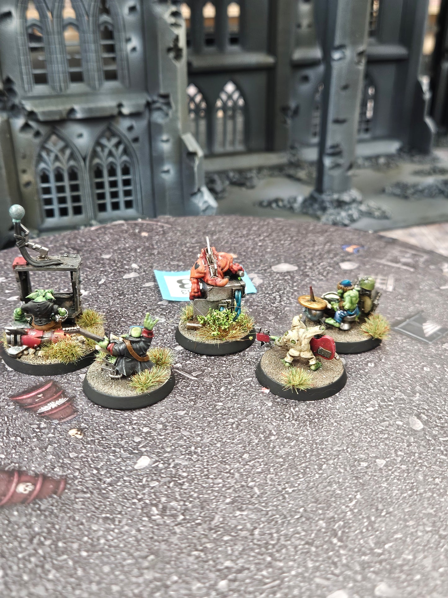 5x Kustom Ork Band #283 Well Painted Orks Warhammer 40k