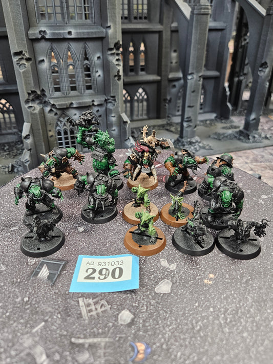 14x Black Orks Blood Bowl Team #290 Blood Bowl Warhammer 40k