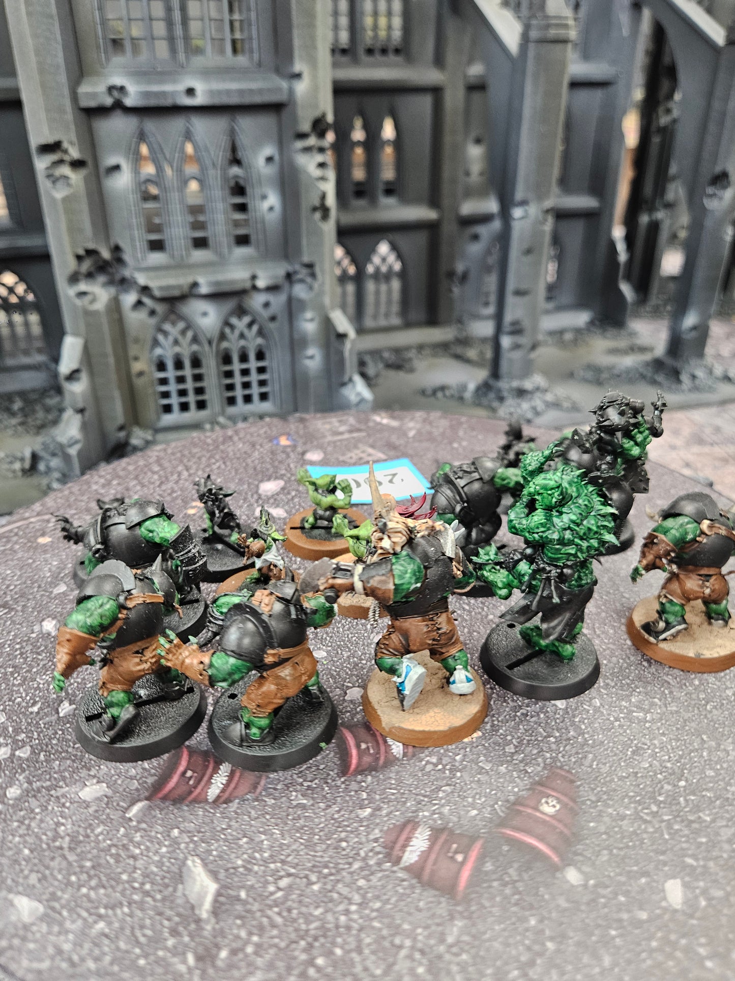 14x Black Orks Blood Bowl Team #290 Blood Bowl Warhammer 40k