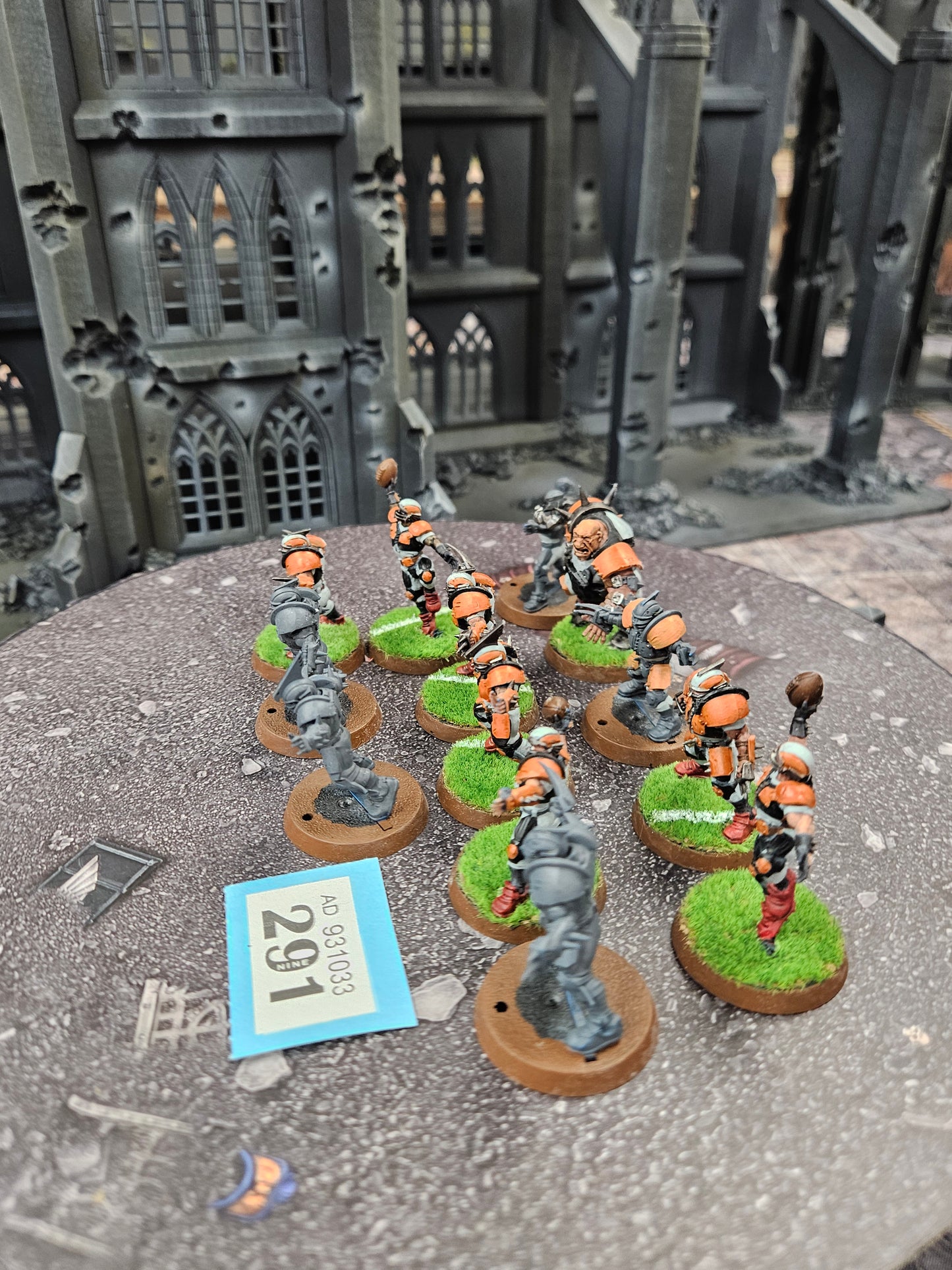 13x Human Blood Bowl Team #291 Blood Bowl Warhammer 40k