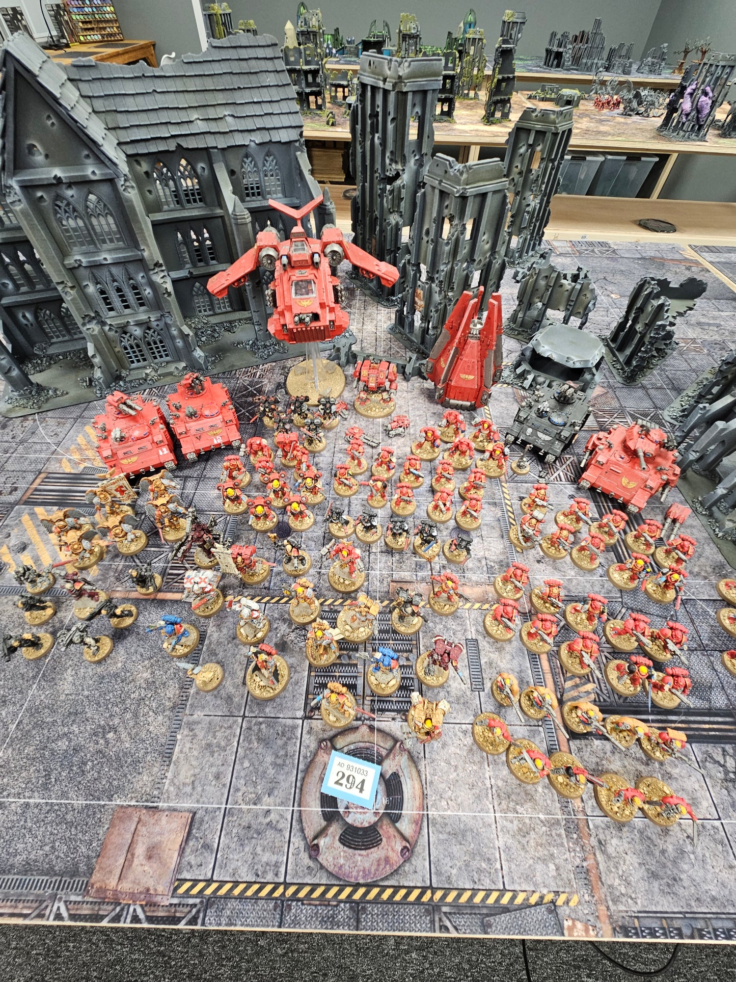 Well Painted Huge Blood Angels Army #294 Space Marines Warhammer 40k