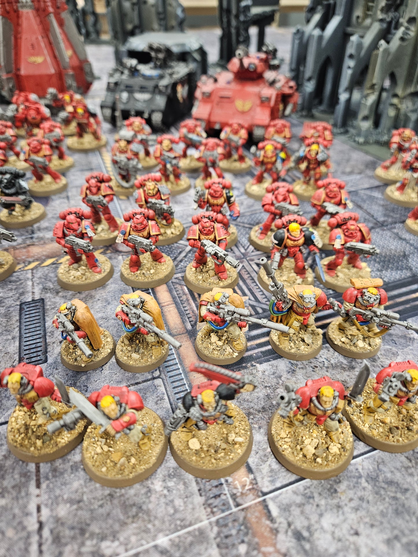 Well Painted Huge Blood Angels Army #294 Space Marines Warhammer 40k