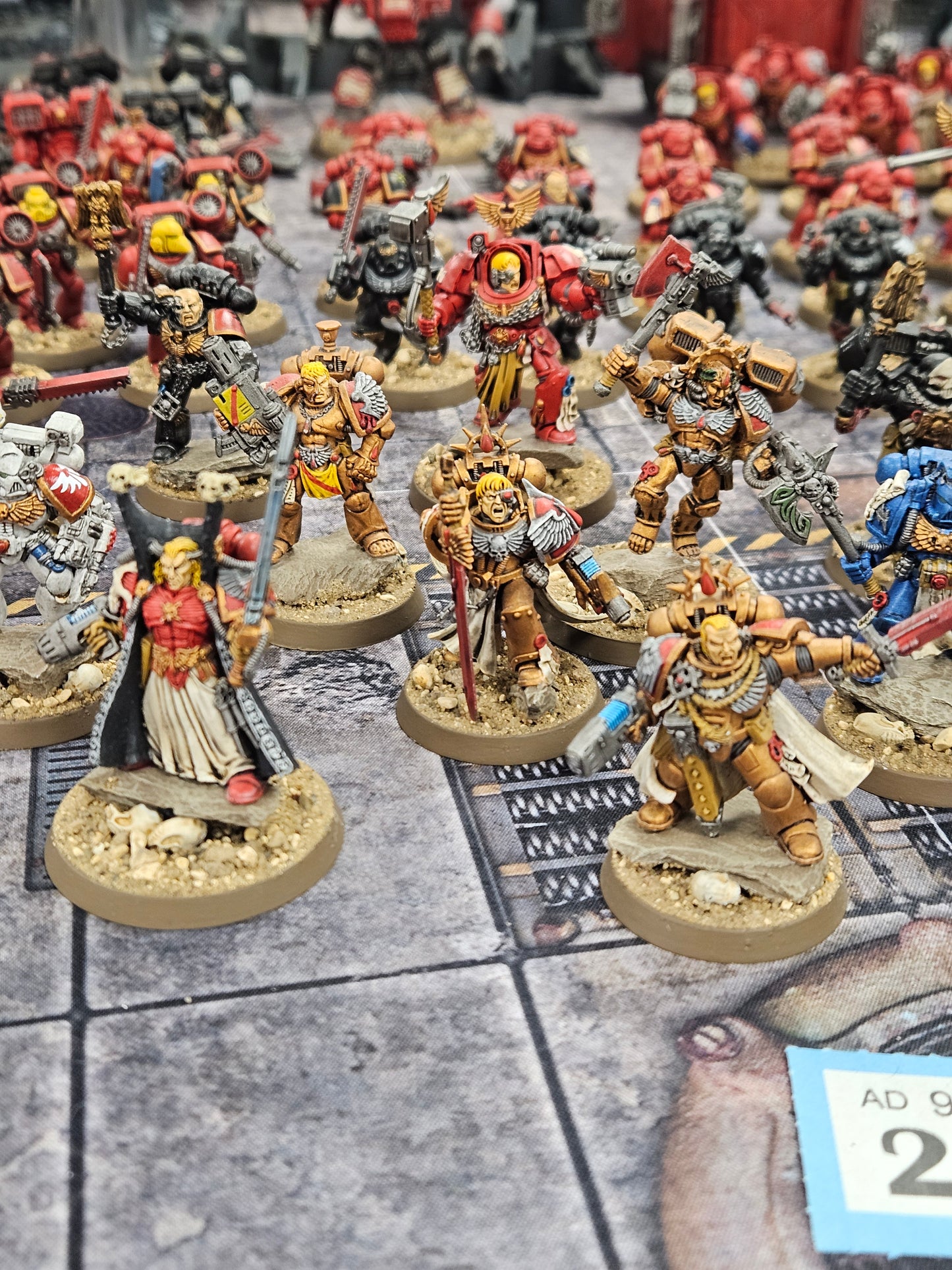 Well Painted Huge Blood Angels Army #294 Space Marines Warhammer 40k