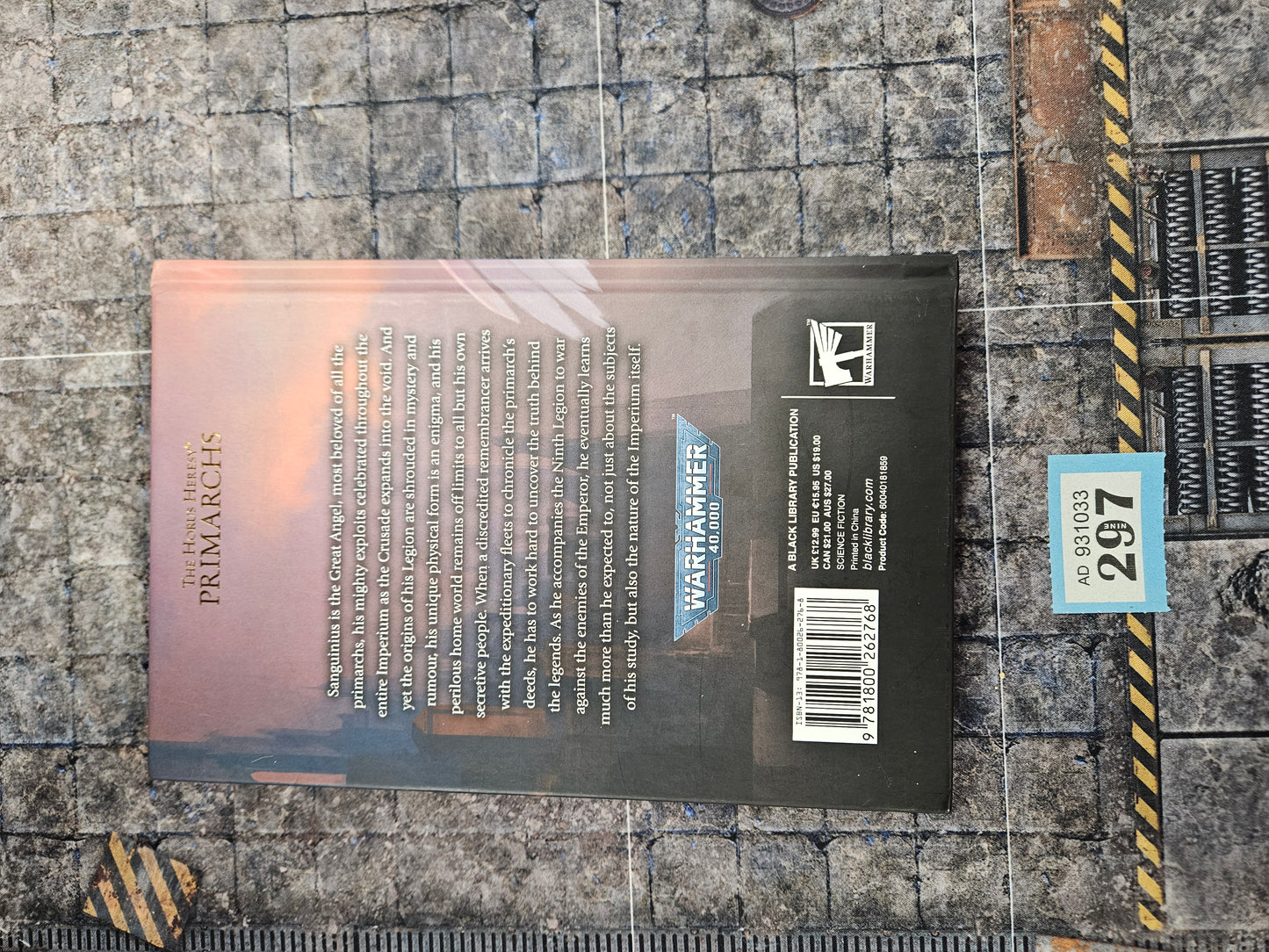 Sanguinius the Great Angel #297 Black Library Primarchs Book Warhammer 40k 30k