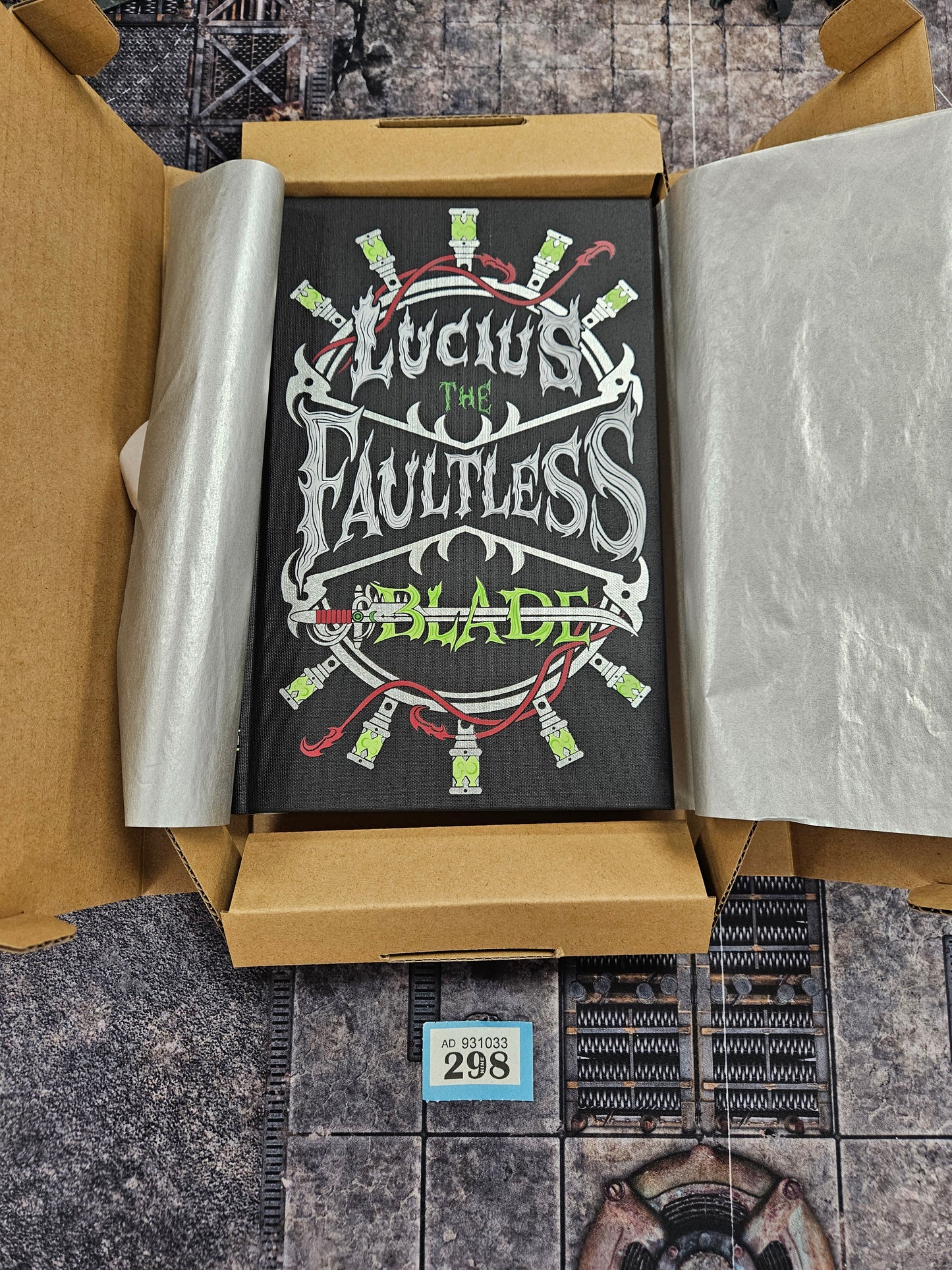 Lucius the Faultless Blade Limited Edition #298 Black Library Book Warhammer 40k
