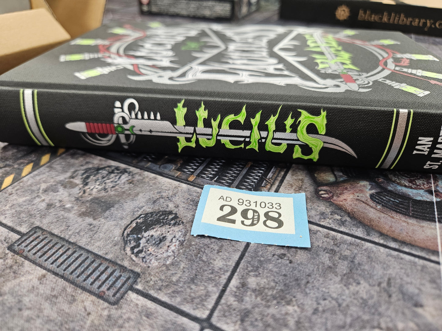 Lucius the Faultless Blade Limited Edition #298 Black Library Book Warhammer 40k