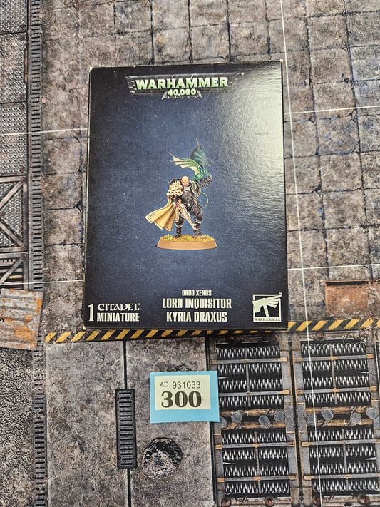 Lord Inquisitor Kyria Draxus NOS #300 Imperial Agents Warhammer 40k