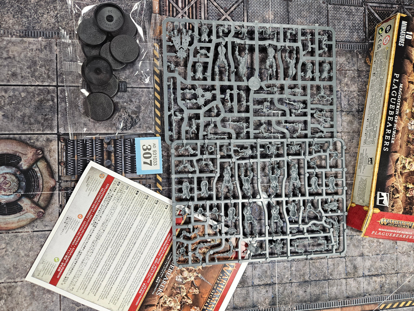 Plaguebearers BNIB #307 Maggotkin of Nurgle AOS Warhammer 40k