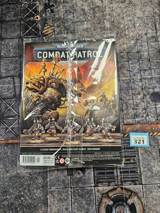 Combat Patrol Issue 40 5x Chaos terminators #321 Warhammer 40k