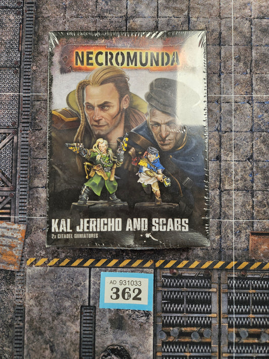 Kal Jericho and Scabs #362 Necromunda BNIB Warhammer 40k