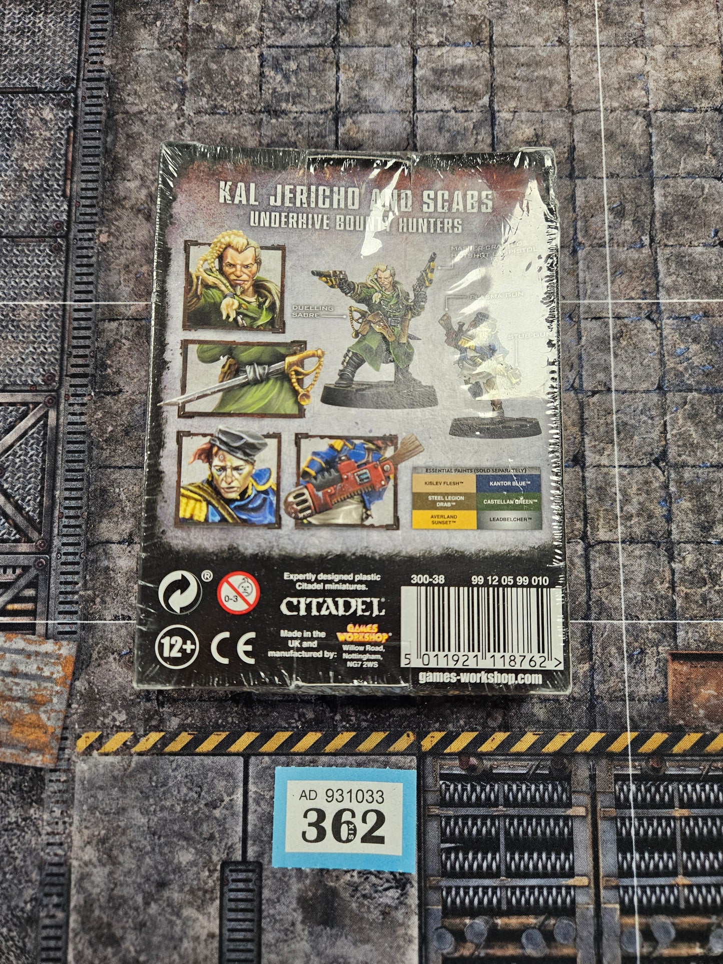 Kal Jericho and Scabs #362 Necromunda BNIB Warhammer 40k