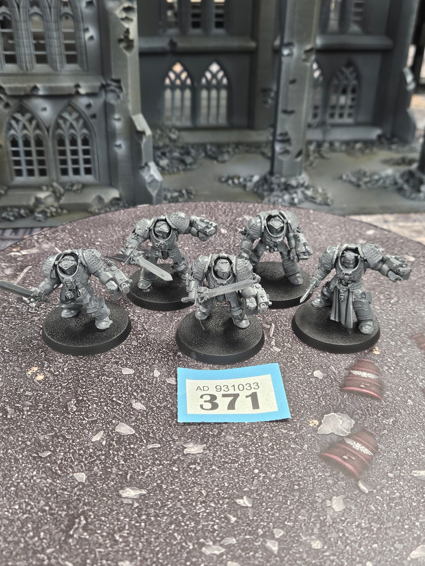 5x Terminators Squad Grey Knights #371 Space Marines Warhammer 40k
