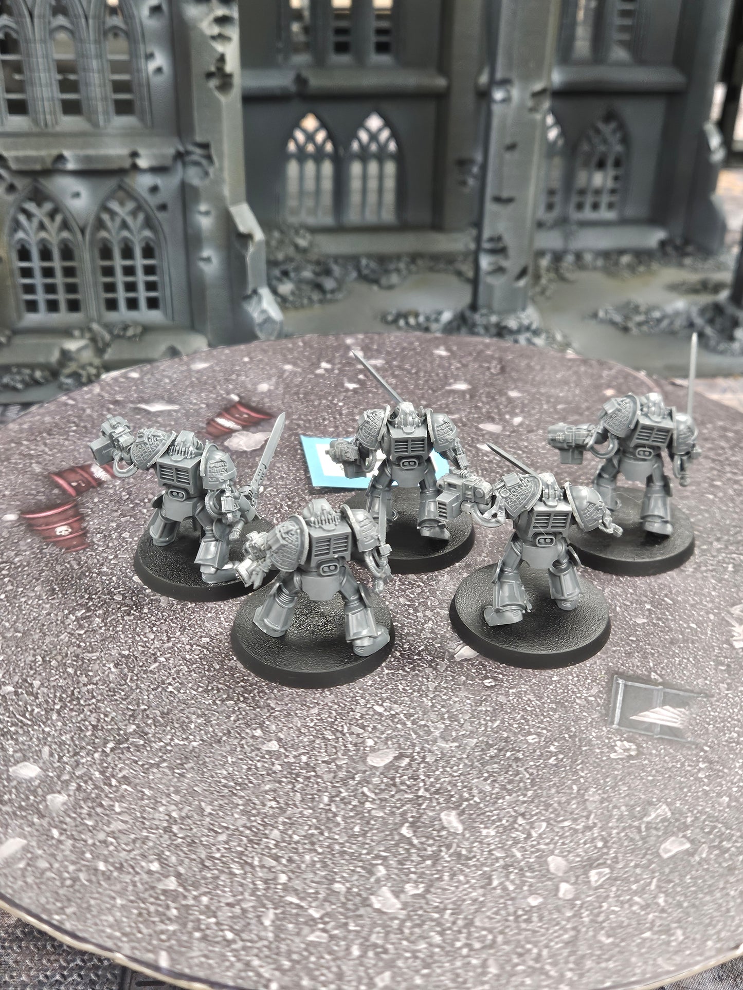 5x Terminators Squad Grey Knights #371 Space Marines Warhammer 40k
