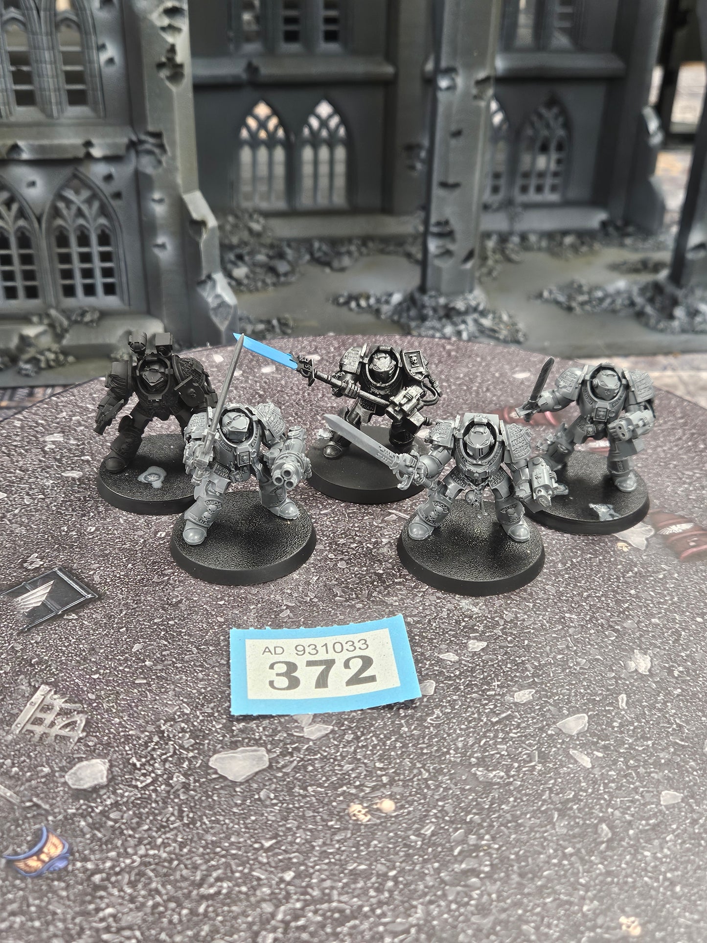 5x Terminators Squad Grey Knights #372 Space Marines Warhammer 40k