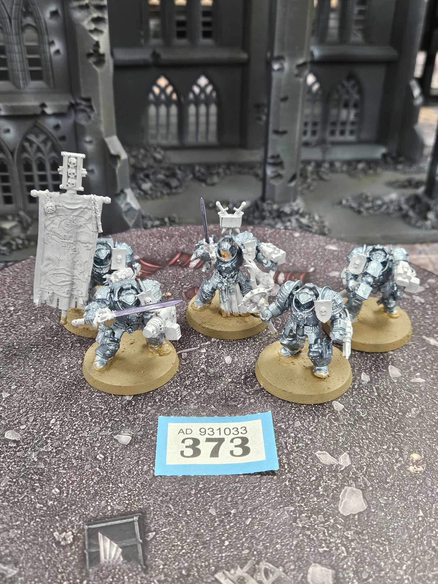 5x Terminator Paladins Squad Grey Knights #373 Space Marines Warhammer 40k