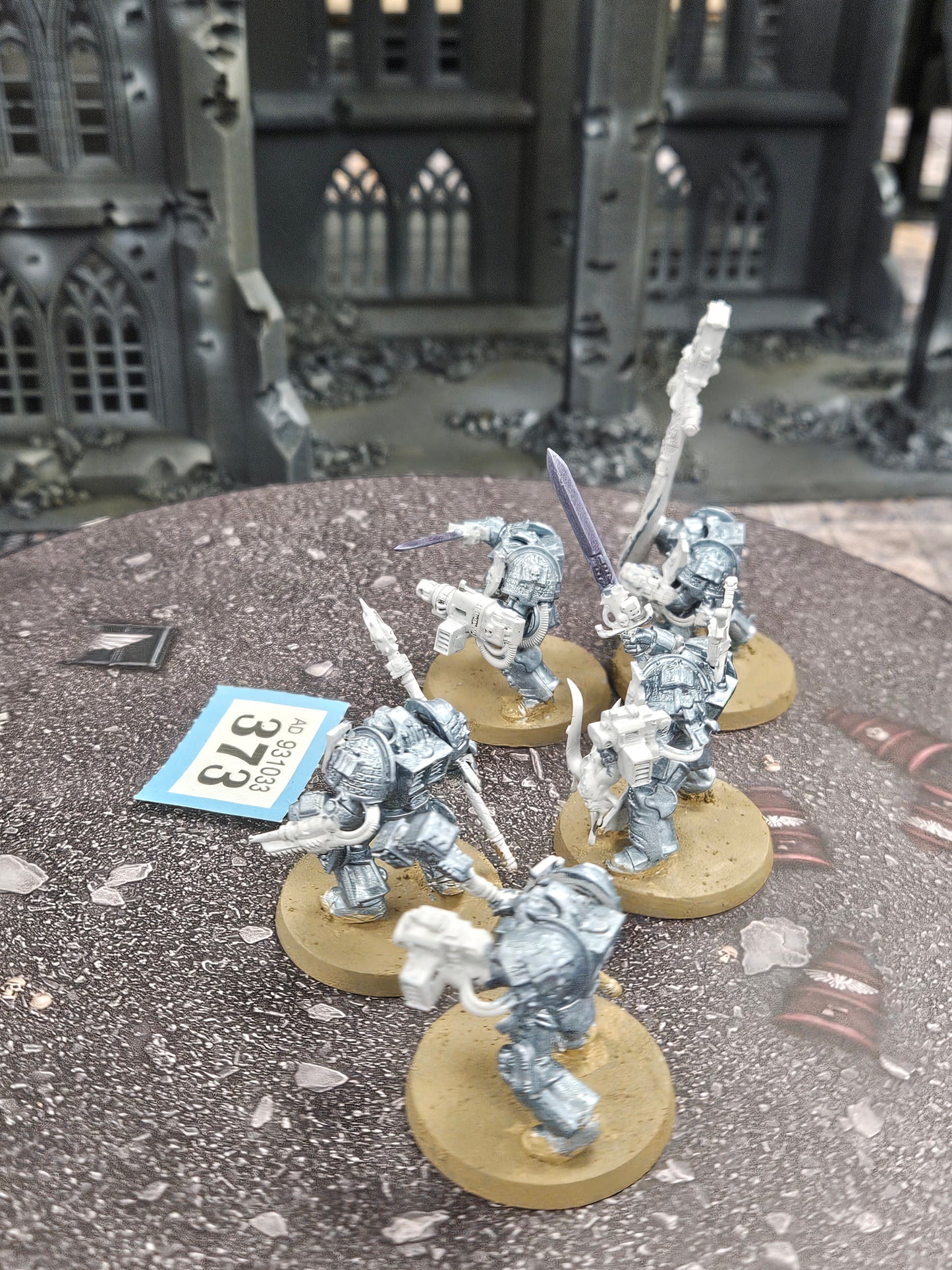 5x Terminator Paladins Squad Grey Knights #373 Space Marines Warhammer 40k