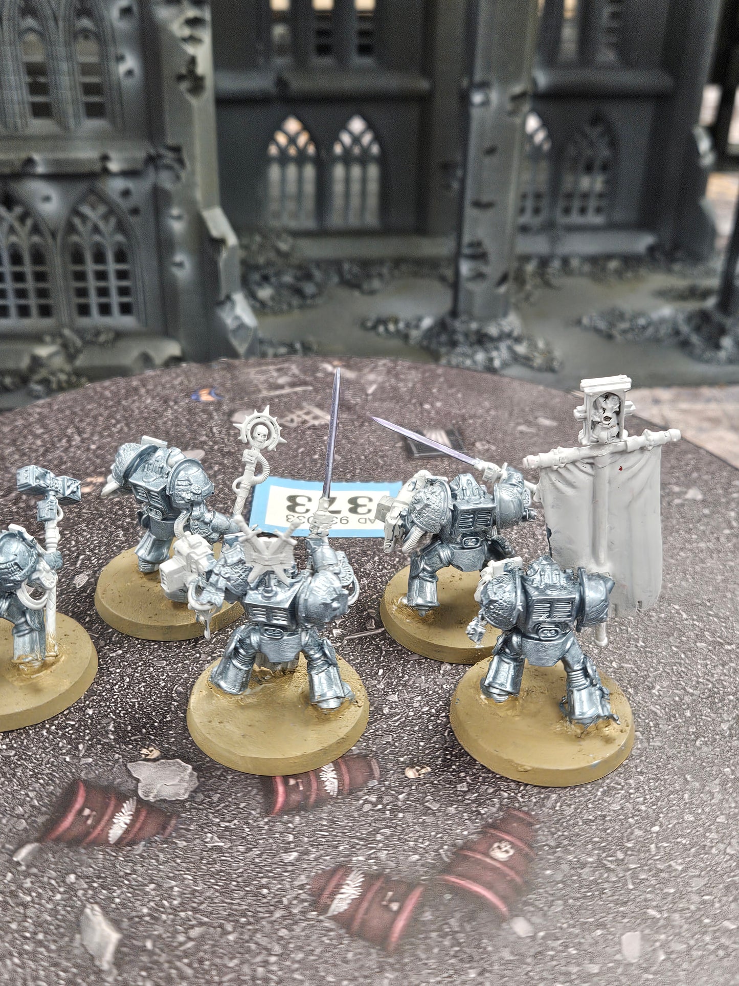 5x Terminator Paladins Squad Grey Knights #373 Space Marines Warhammer 40k