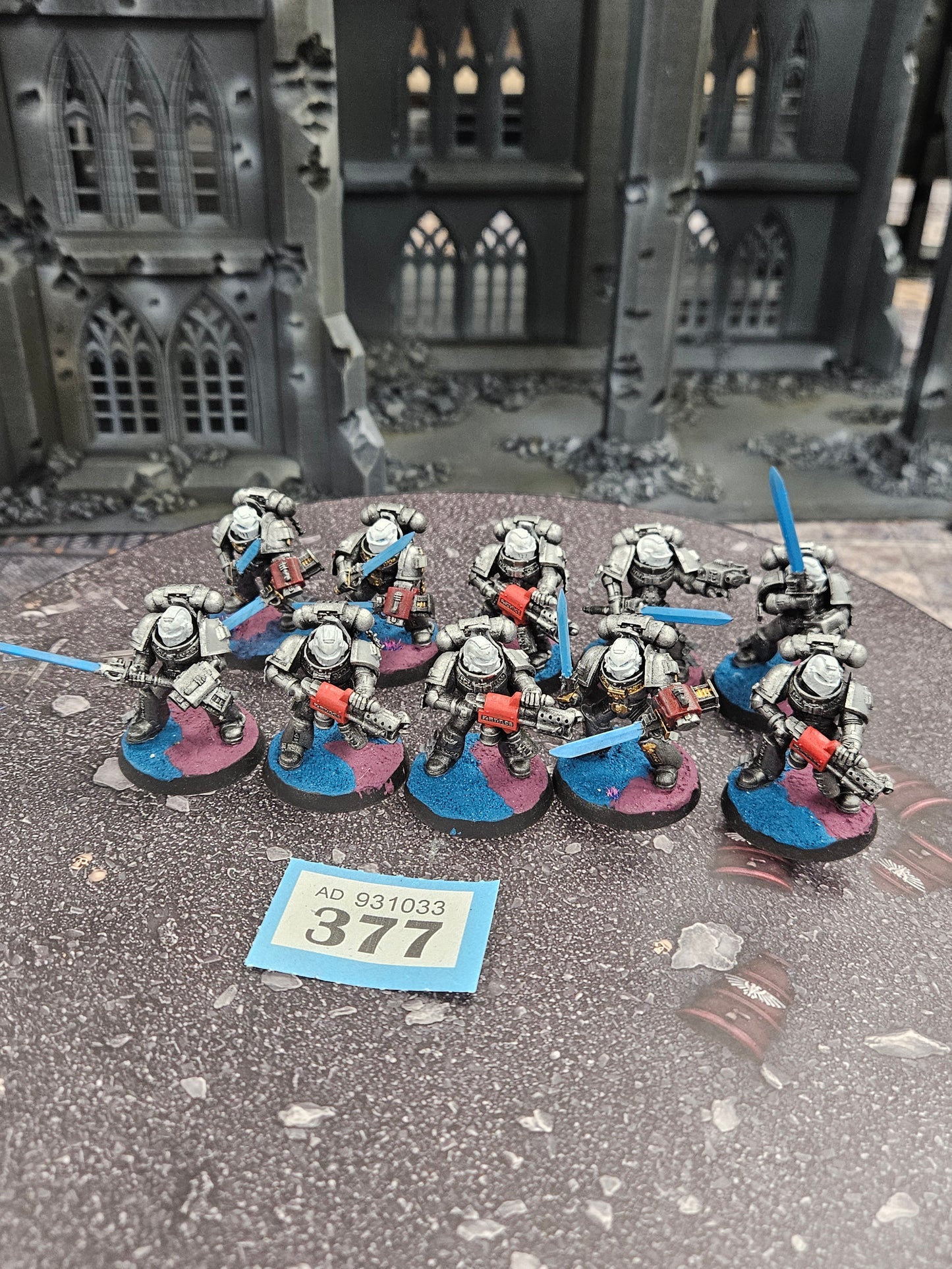 10x Purifier Squad Grey Knights #377 Space Marines Warhammer 40k