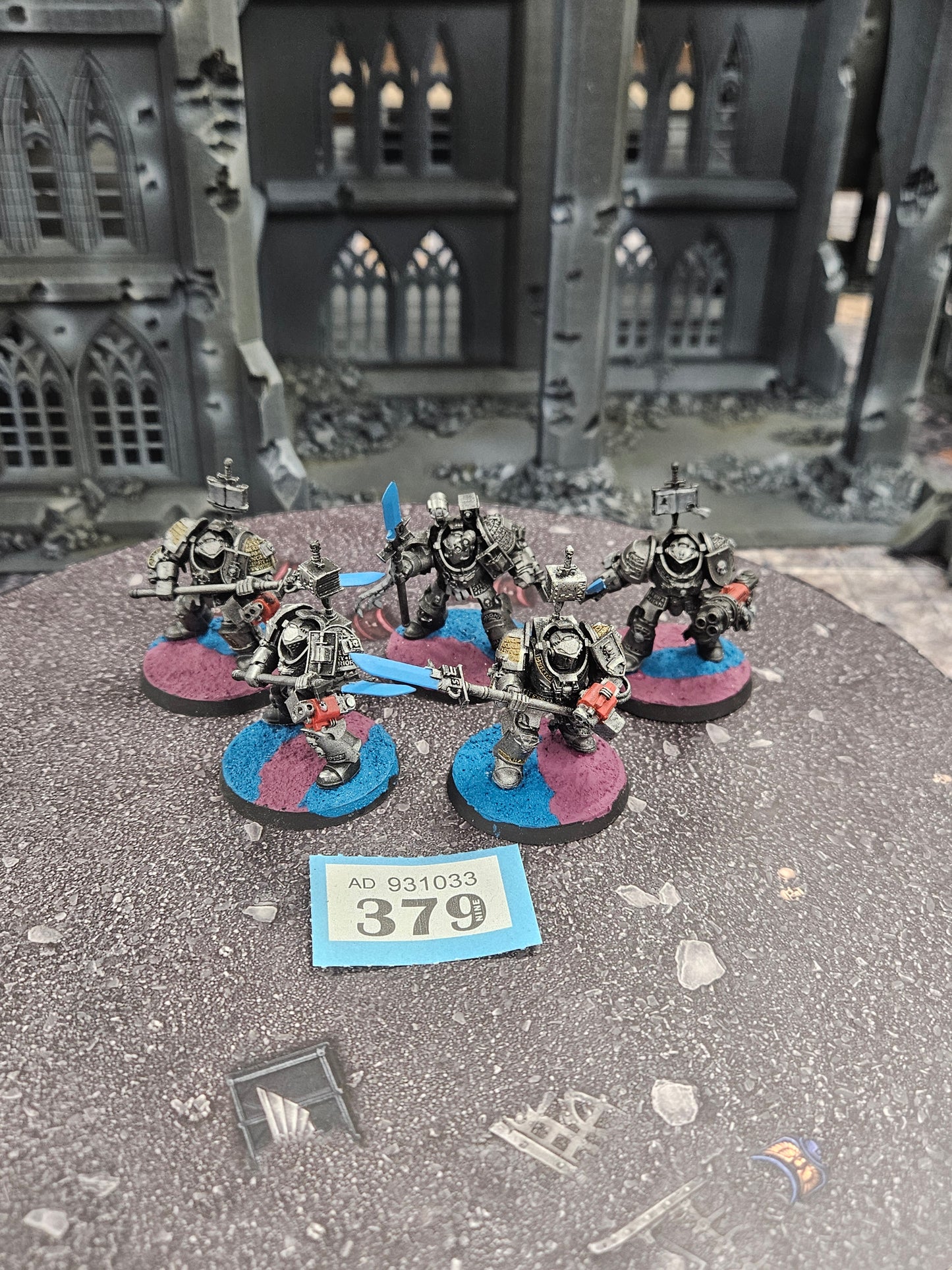 5x Terminator Paladins Squad Grey Knights #379 Space Marines Warhammer 40k