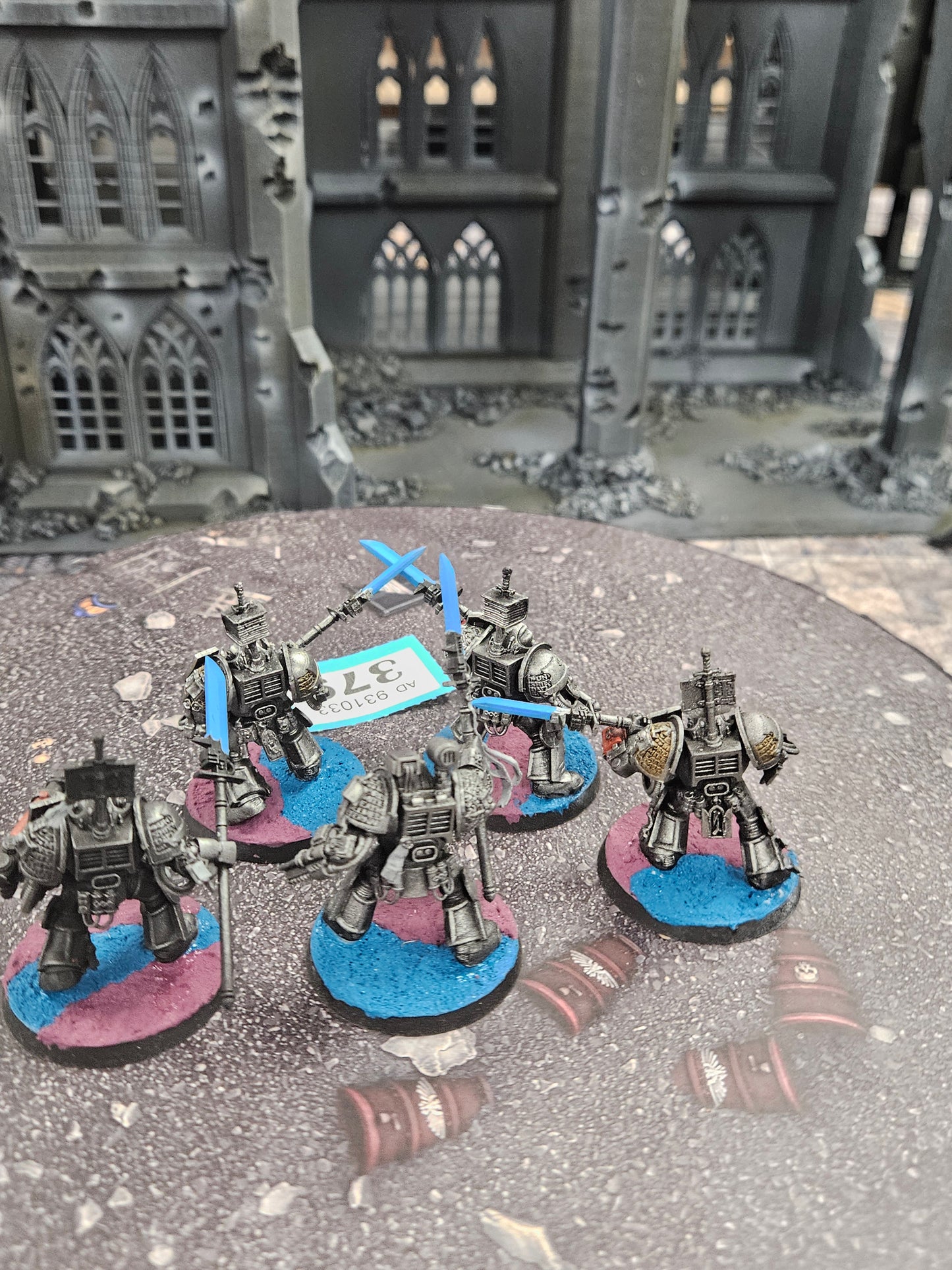 5x Terminator Paladins Squad Grey Knights #379 Space Marines Warhammer 40k