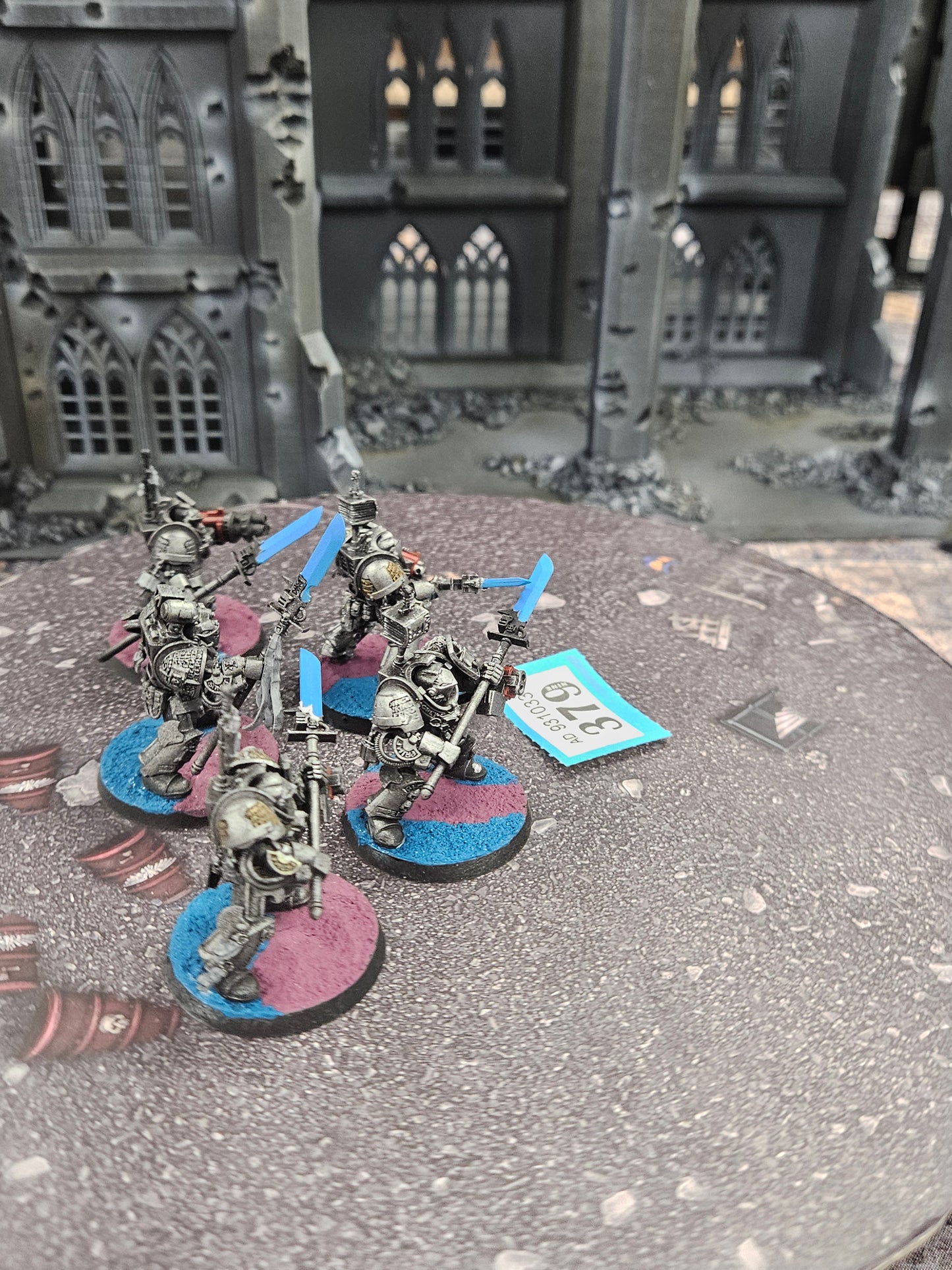 5x Terminator Paladins Squad Grey Knights #379 Space Marines Warhammer 40k