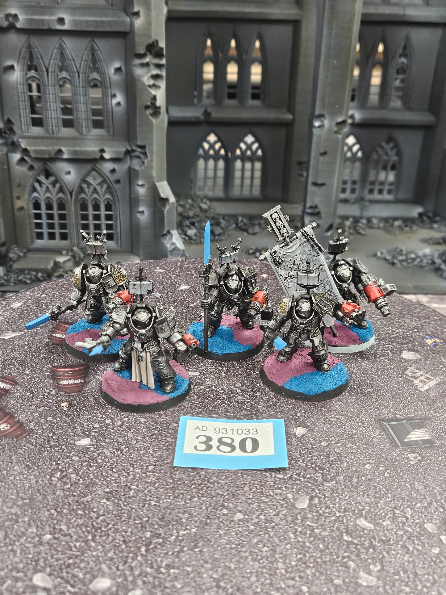 5x Terminator Paladins Squad Grey Knights #380 Space Marines Warhammer 40k