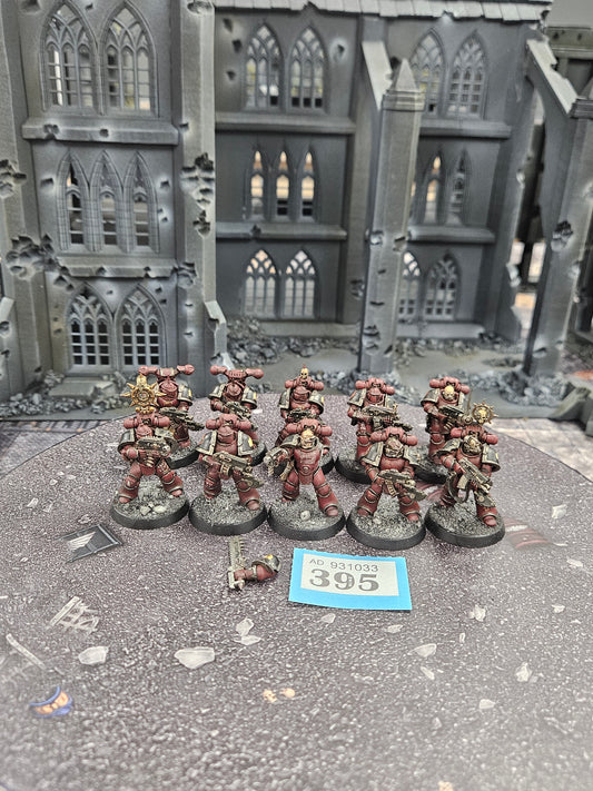10x Tactical Marines Squad #395 Well Painted Legiones Astartes 30k Warhammer 40k