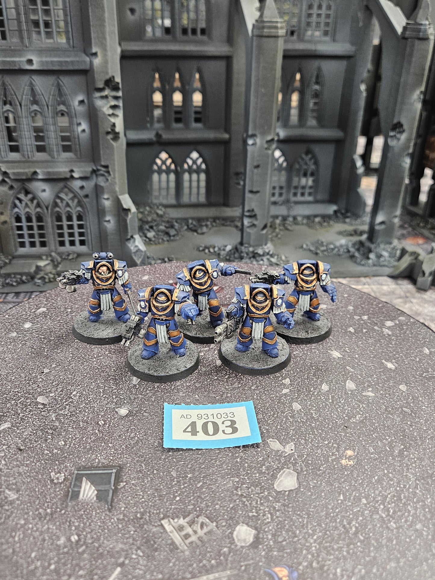 5x Cataphractii Terminator Squad #403 Well Painted Legiones Astartes 30k Warhammer 40k
