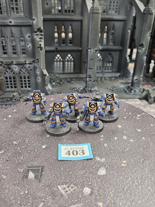 5x Cataphractii Terminator Squad #403 Well Painted Legiones Astartes 30k Warhammer 40k