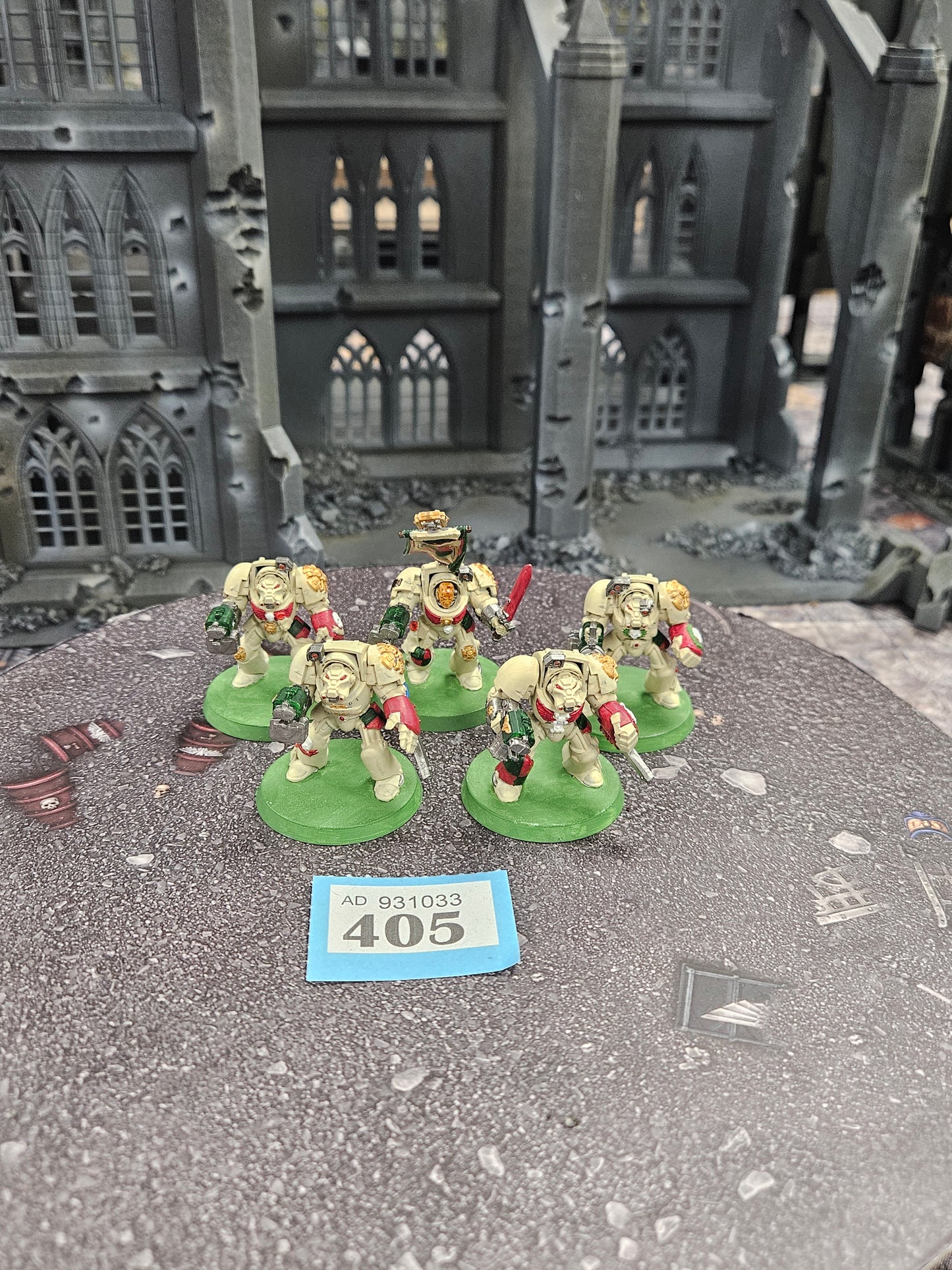 5x Deathwing Terminator Squad OOP #405 Dark Angels Space Marines Warhammer 40k