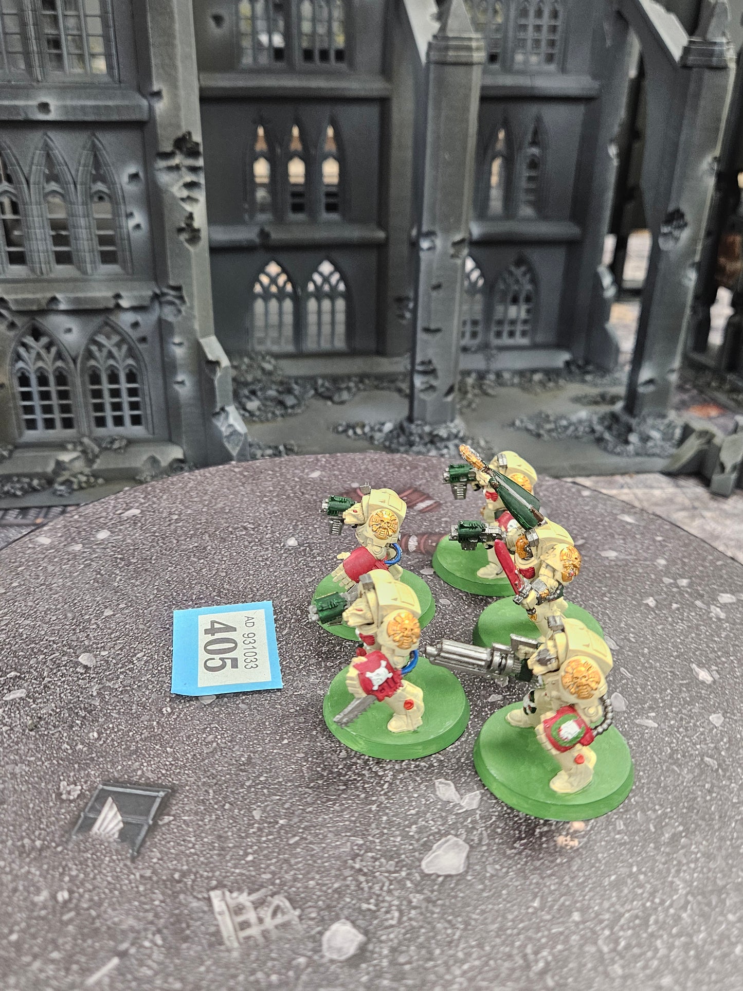 5x Deathwing Terminator Squad OOP #405 Dark Angels Space Marines Warhammer 40k