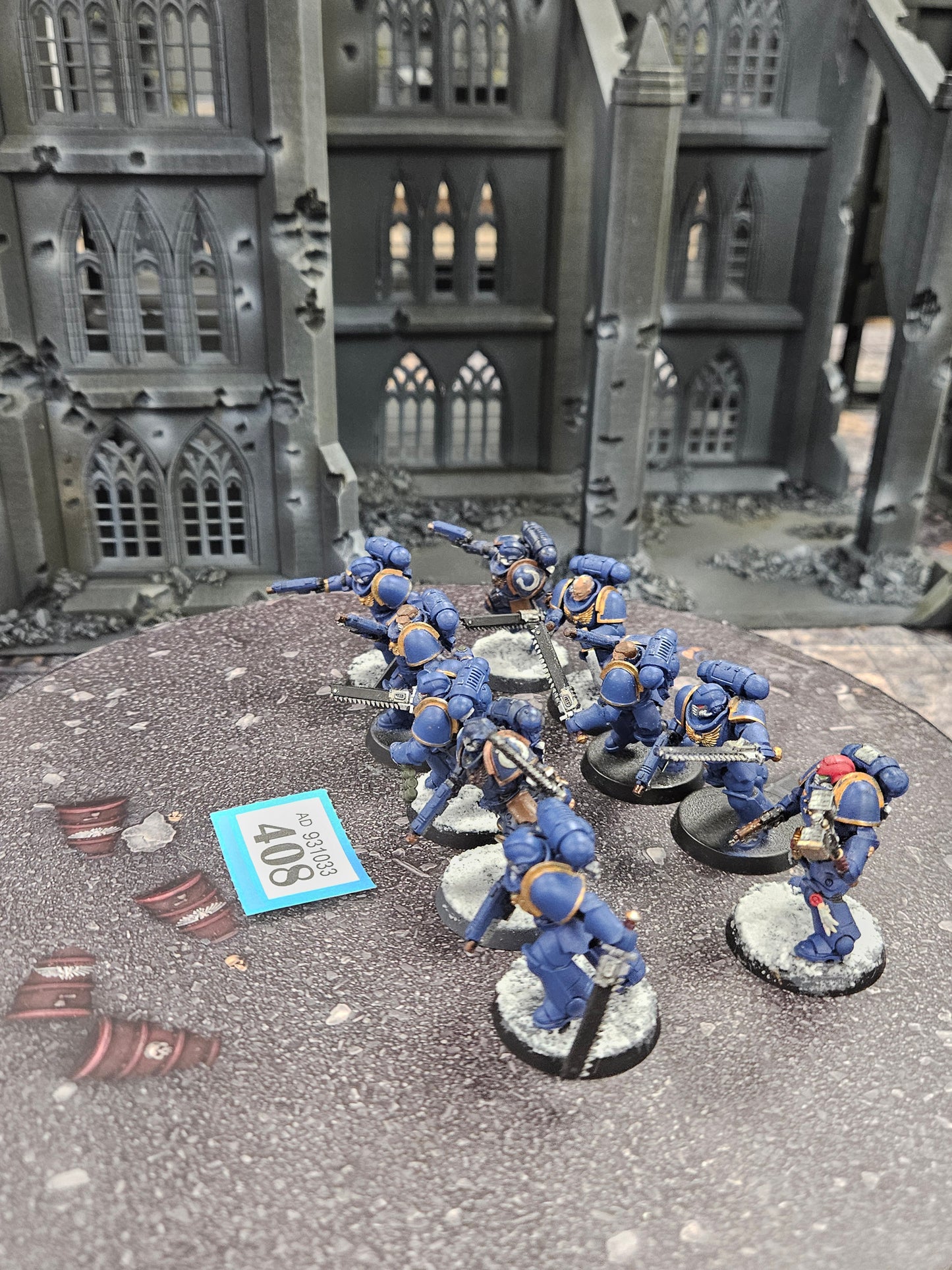10x Primaris Assault Intercessors #408 Space Marines Warhammer 40k