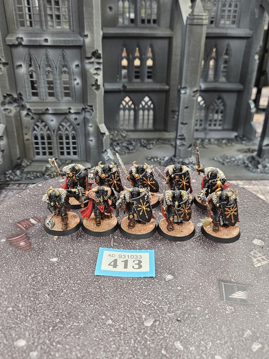 10x Chaos Warriors #413 Well Painted Slaves to Darkness AOS Warhammer 40k