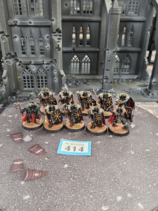 10x Chaos Warriors #414 Well Painted Slaves to Darkness AOS Warhammer 40k