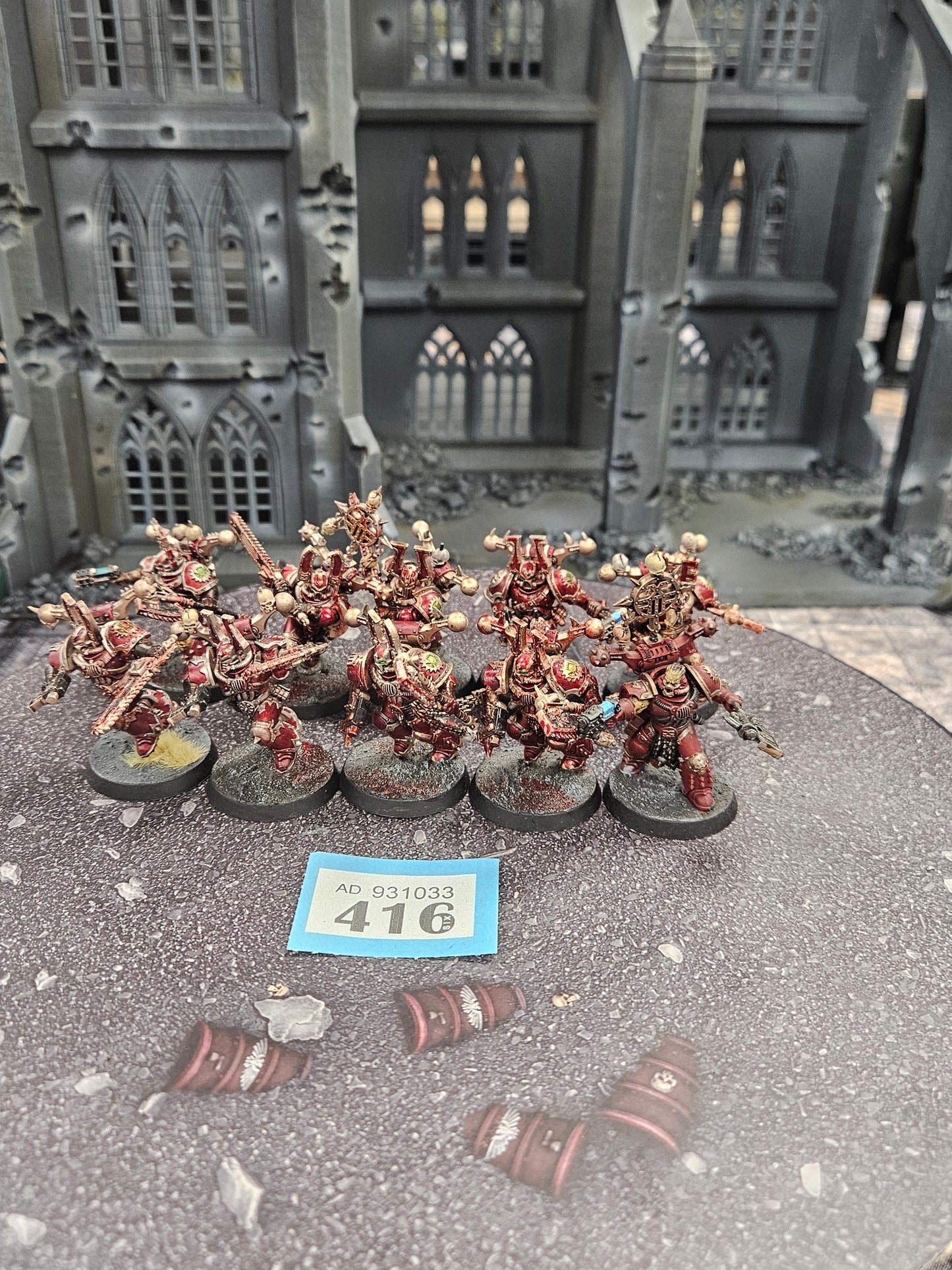 10x Khorne Berserkers #416 Very Well Painted World Eaters Warhammer 40k