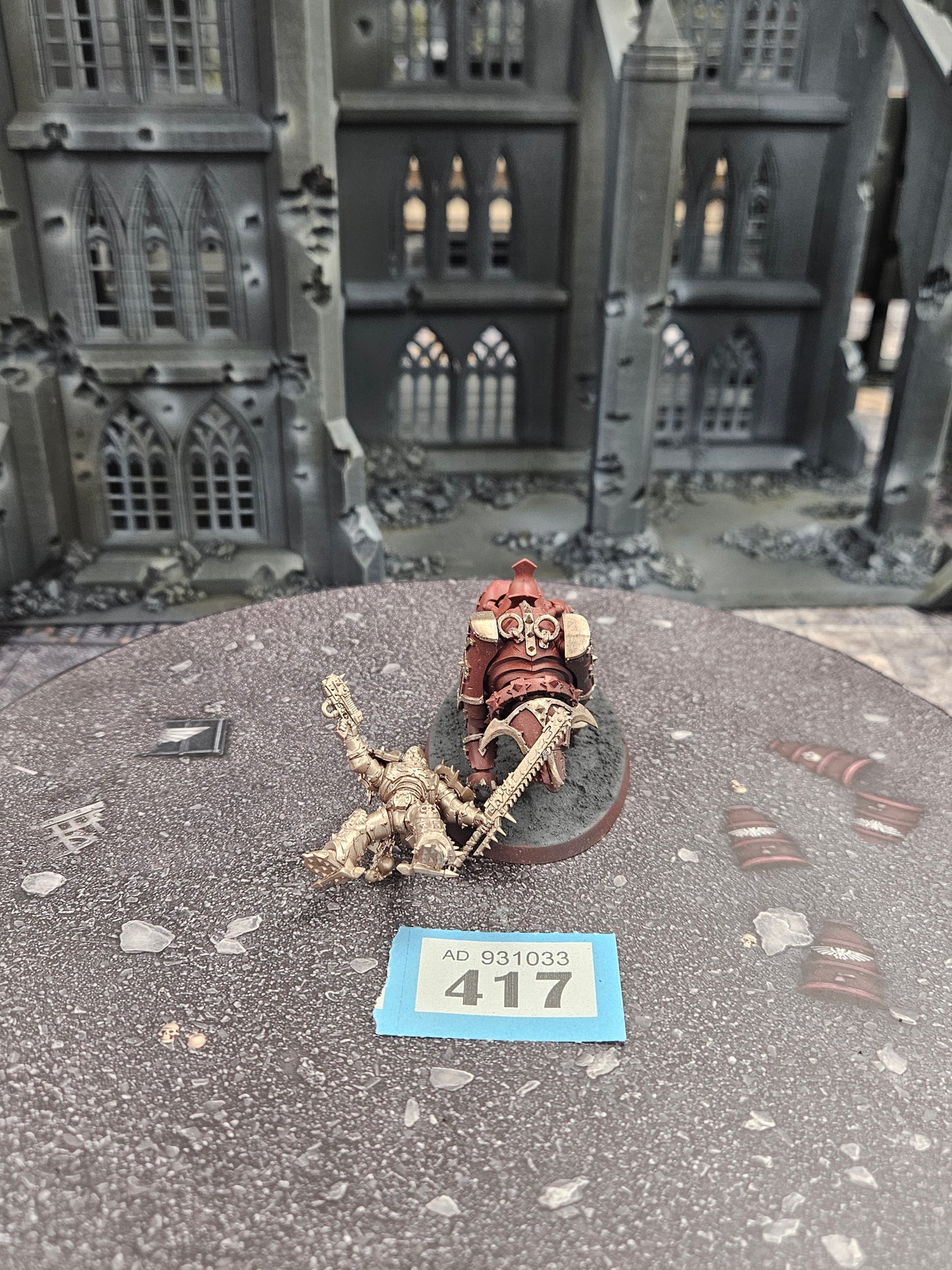 Chaos Lord on Juggernaut #417 World Eaters Warhammer 40k