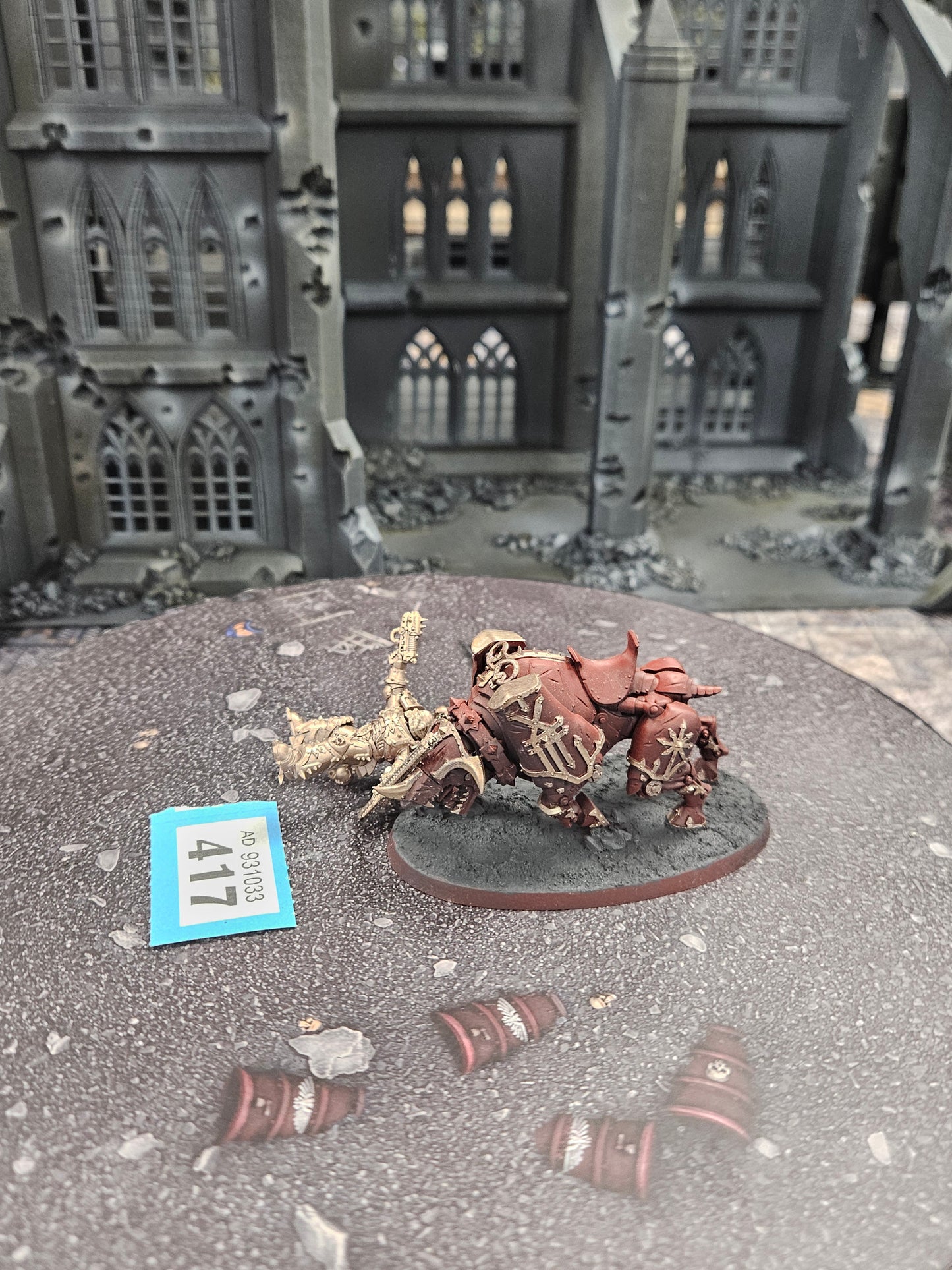 Chaos Lord on Juggernaut #417 World Eaters Warhammer 40k