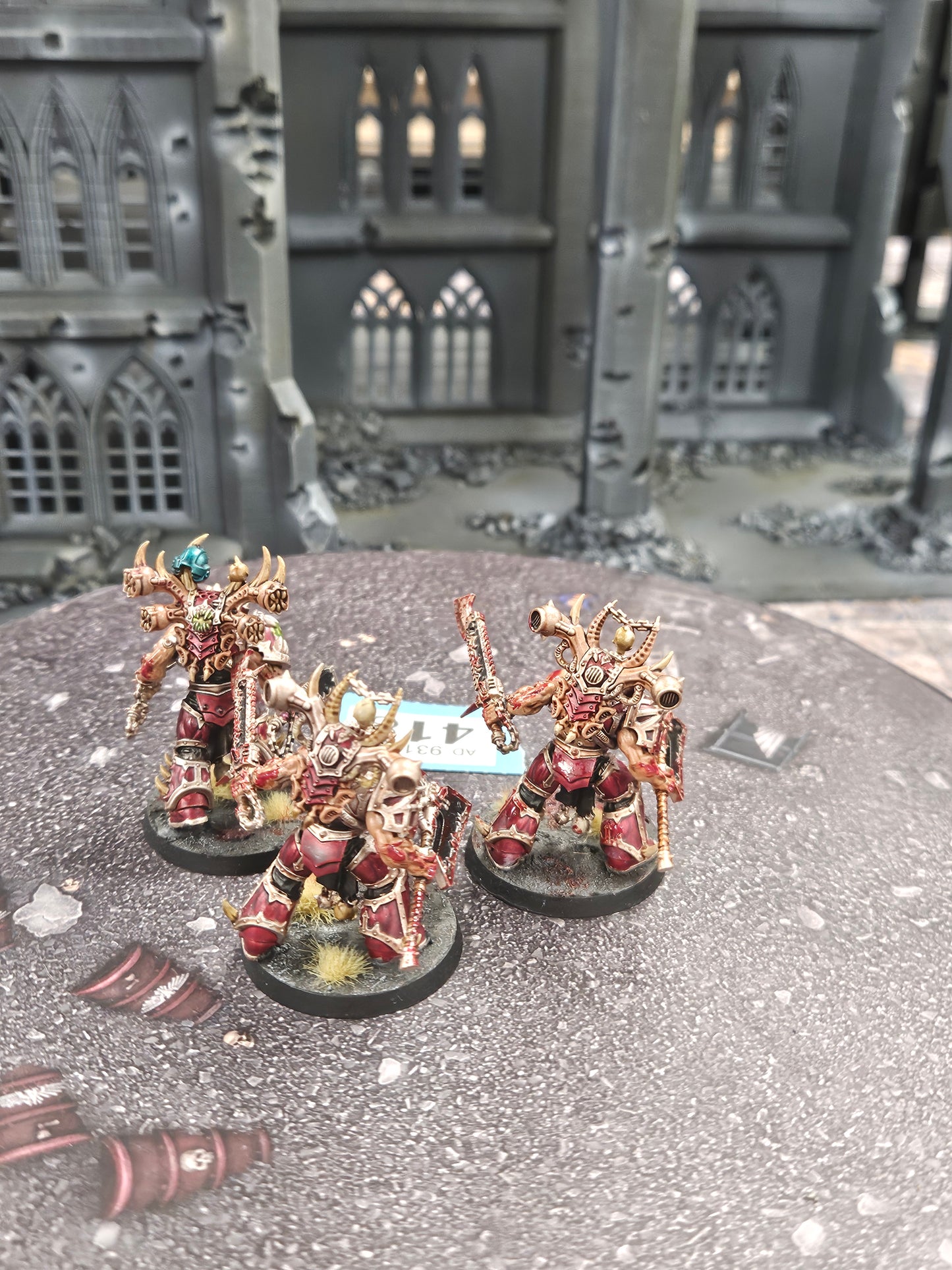 3x Eightbound #418 Well Painted World Eaters AOS Warhammer 40k