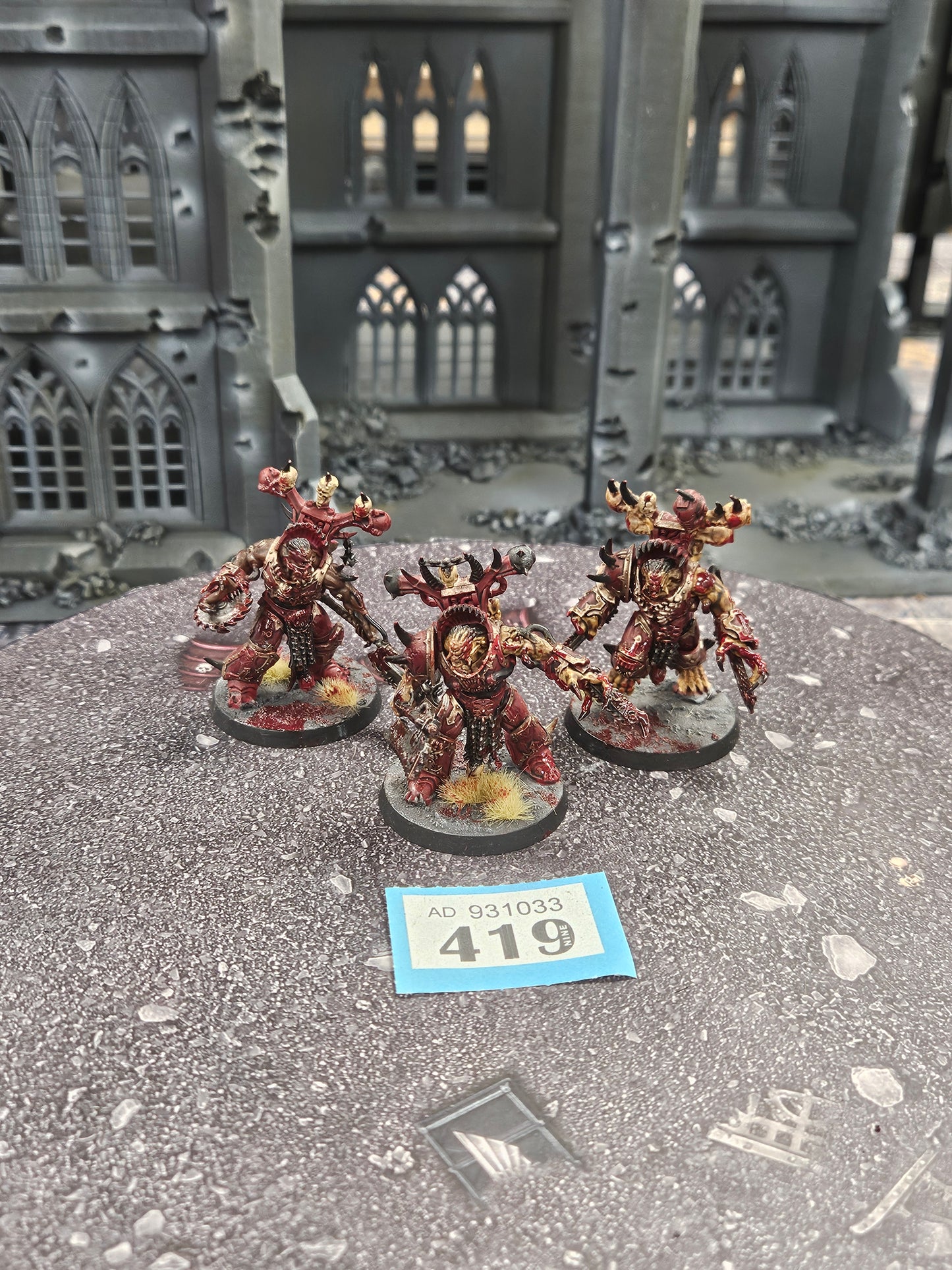 3x Eightbound #419 Very Well Painted World Eaters Warhammer 40k