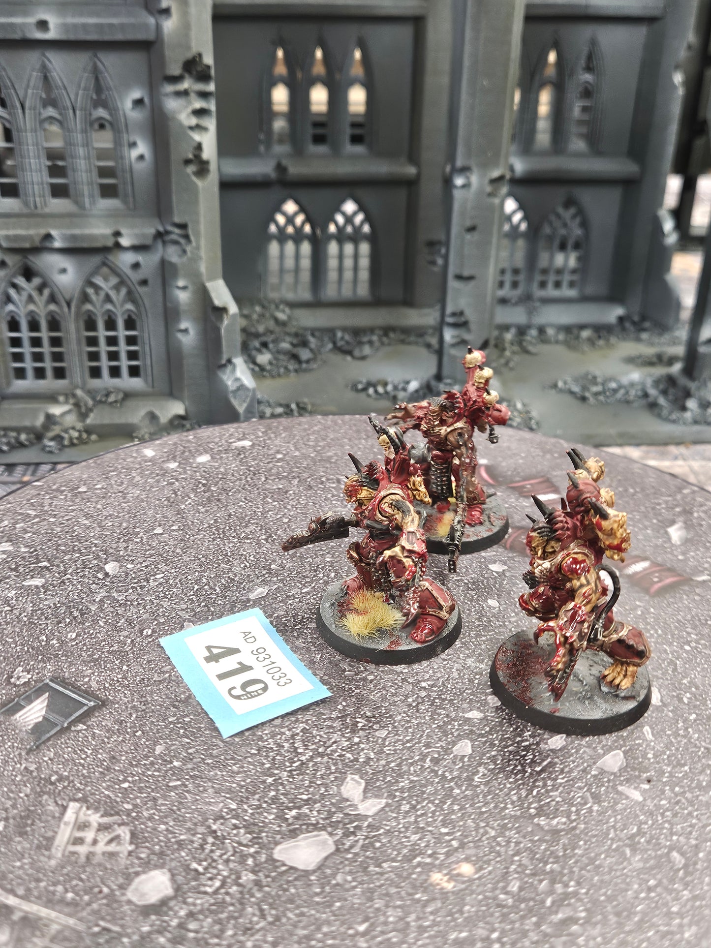 3x Eightbound #419 Very Well Painted World Eaters Warhammer 40k