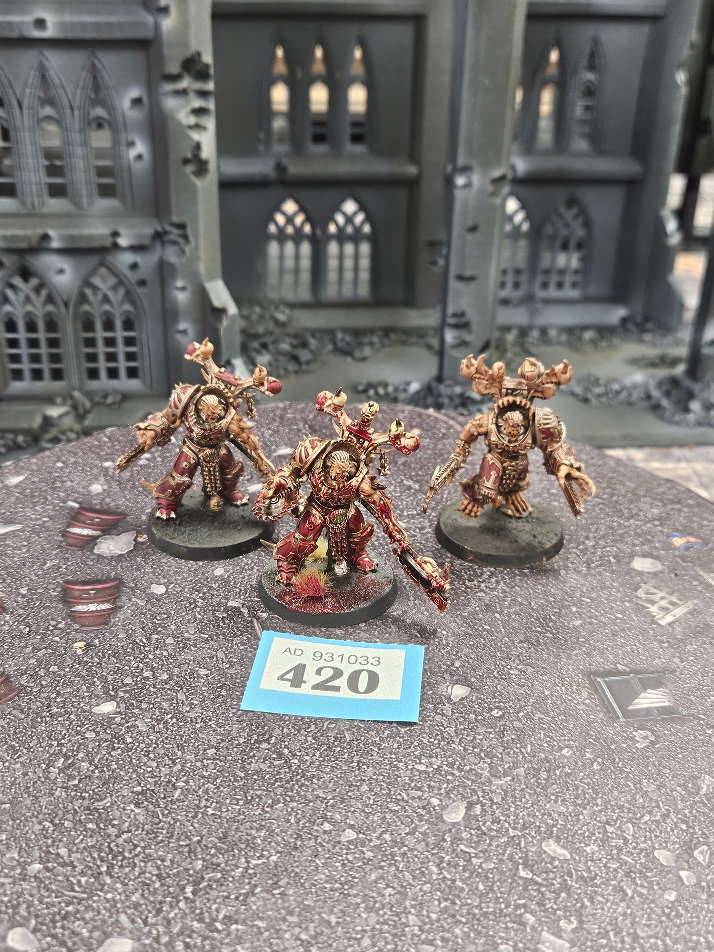 3x Eightbound #420 Very Well Painted World Eaters4 Warhammer 40k