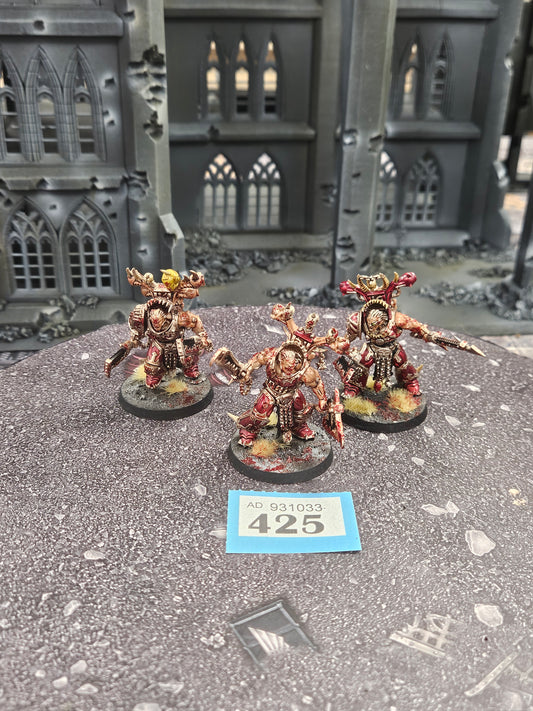 3x Eightbound #425 Well Painted World Eaters Warhammer 40k