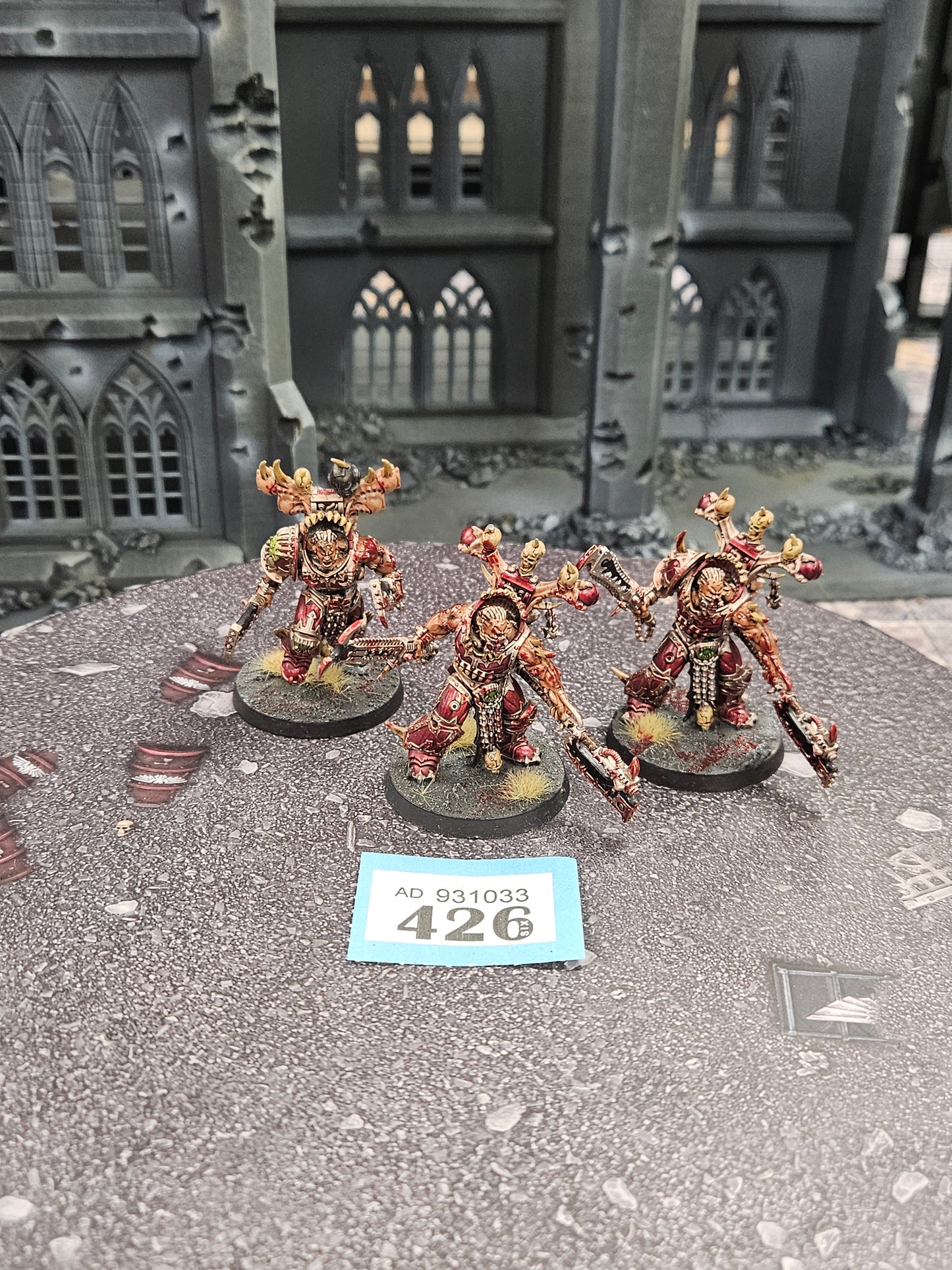 3x Eightbound #426 Well Painted World Eaters Warhammer 40k