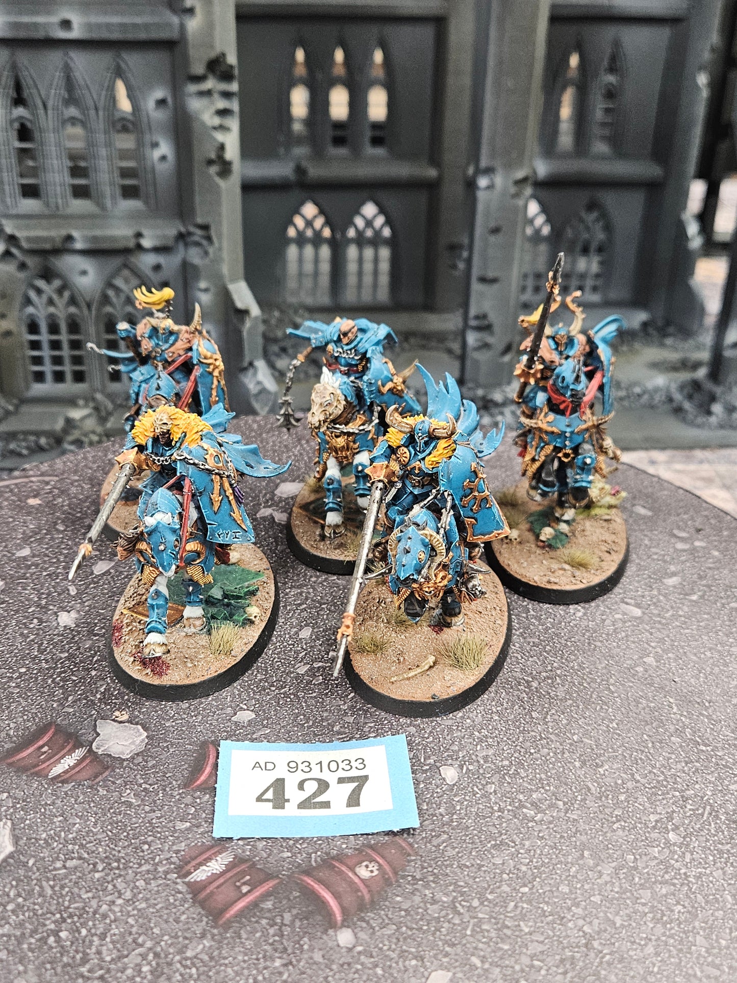 5x Chaos Knights #427 Slaves to Darkness AOS Warhammer 40k