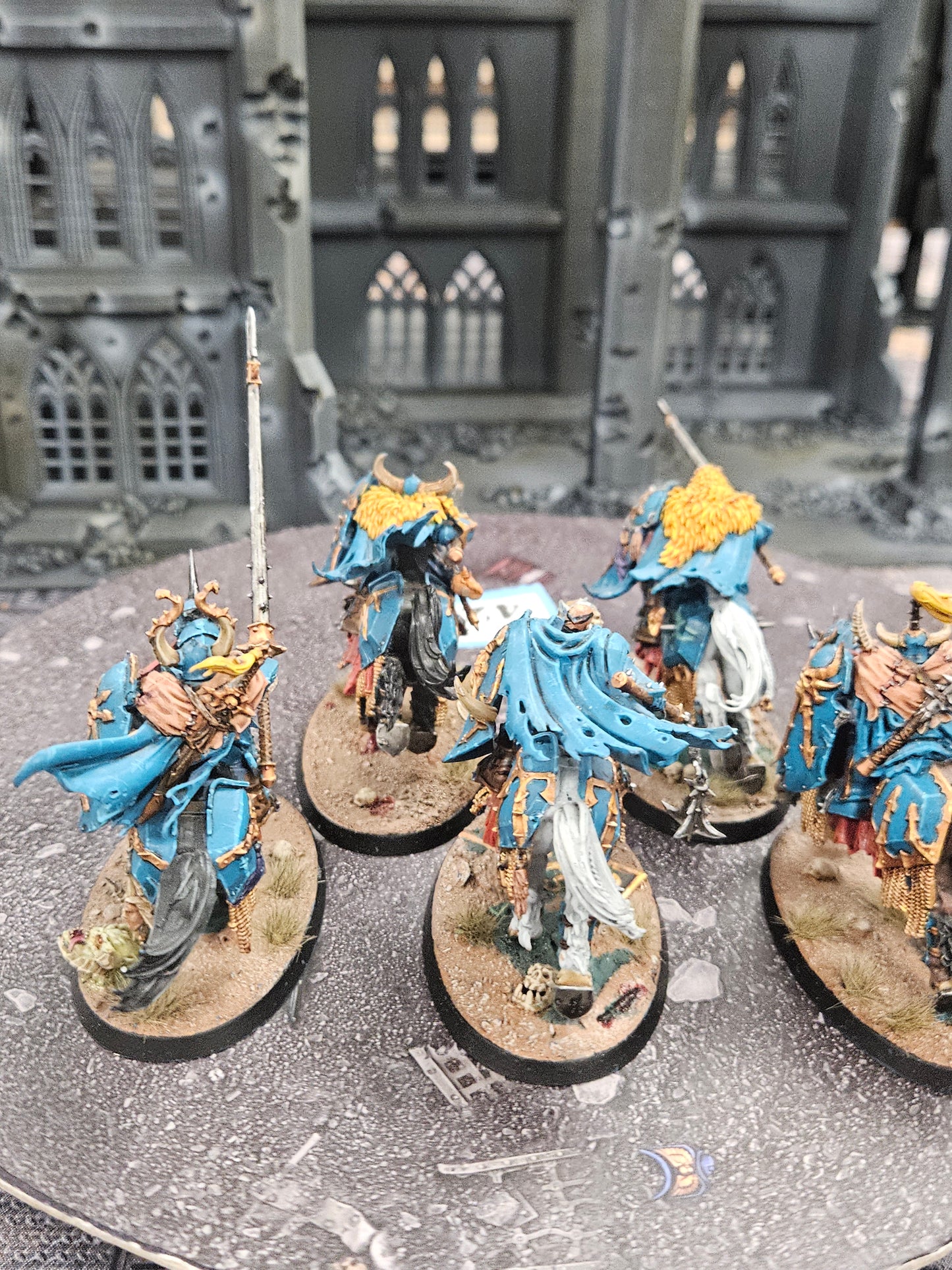 5x Chaos Knights #427 Slaves to Darkness AOS Warhammer 40k